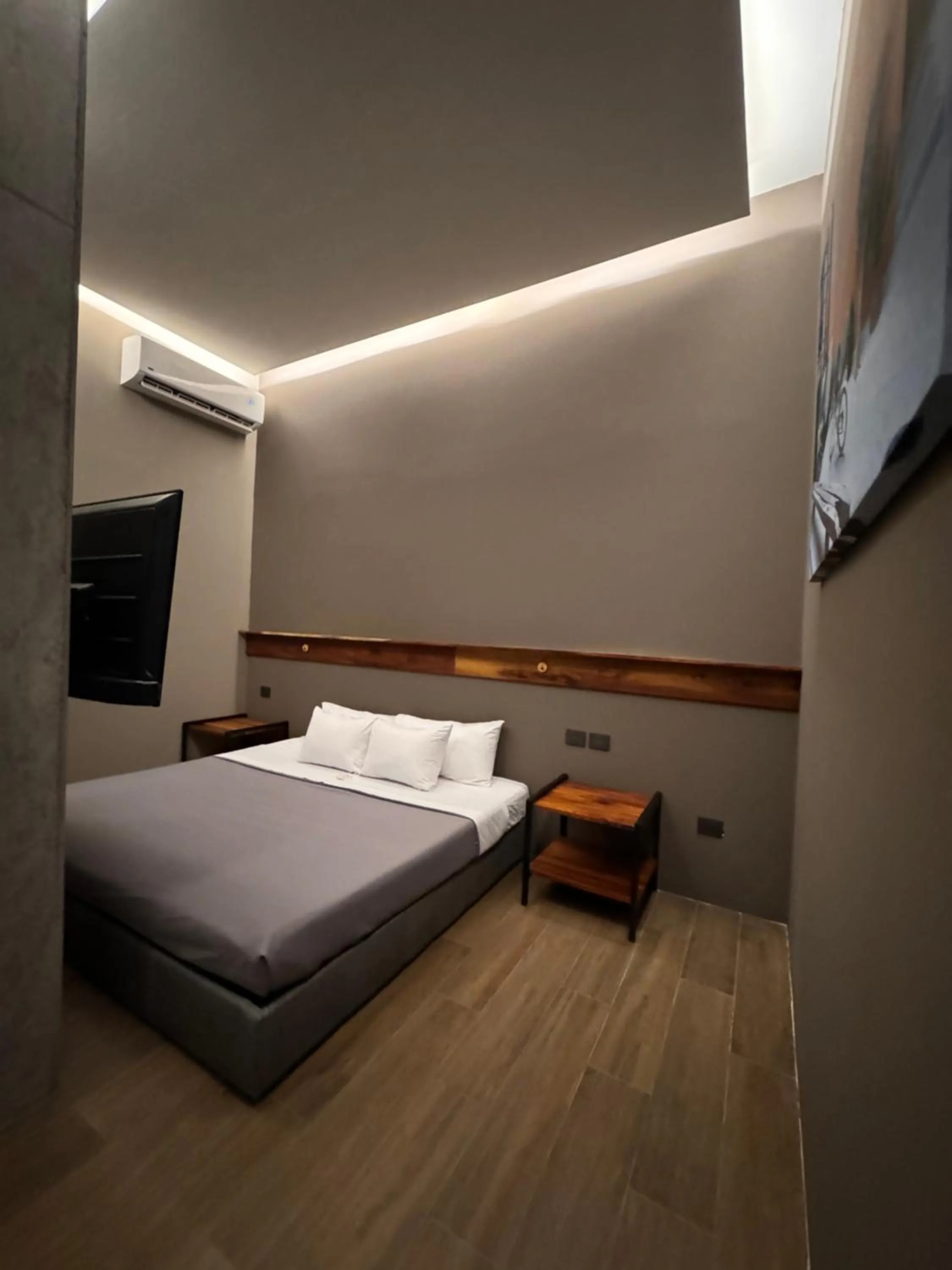 TV and multimedia, Bed in AMAE21 Lofts