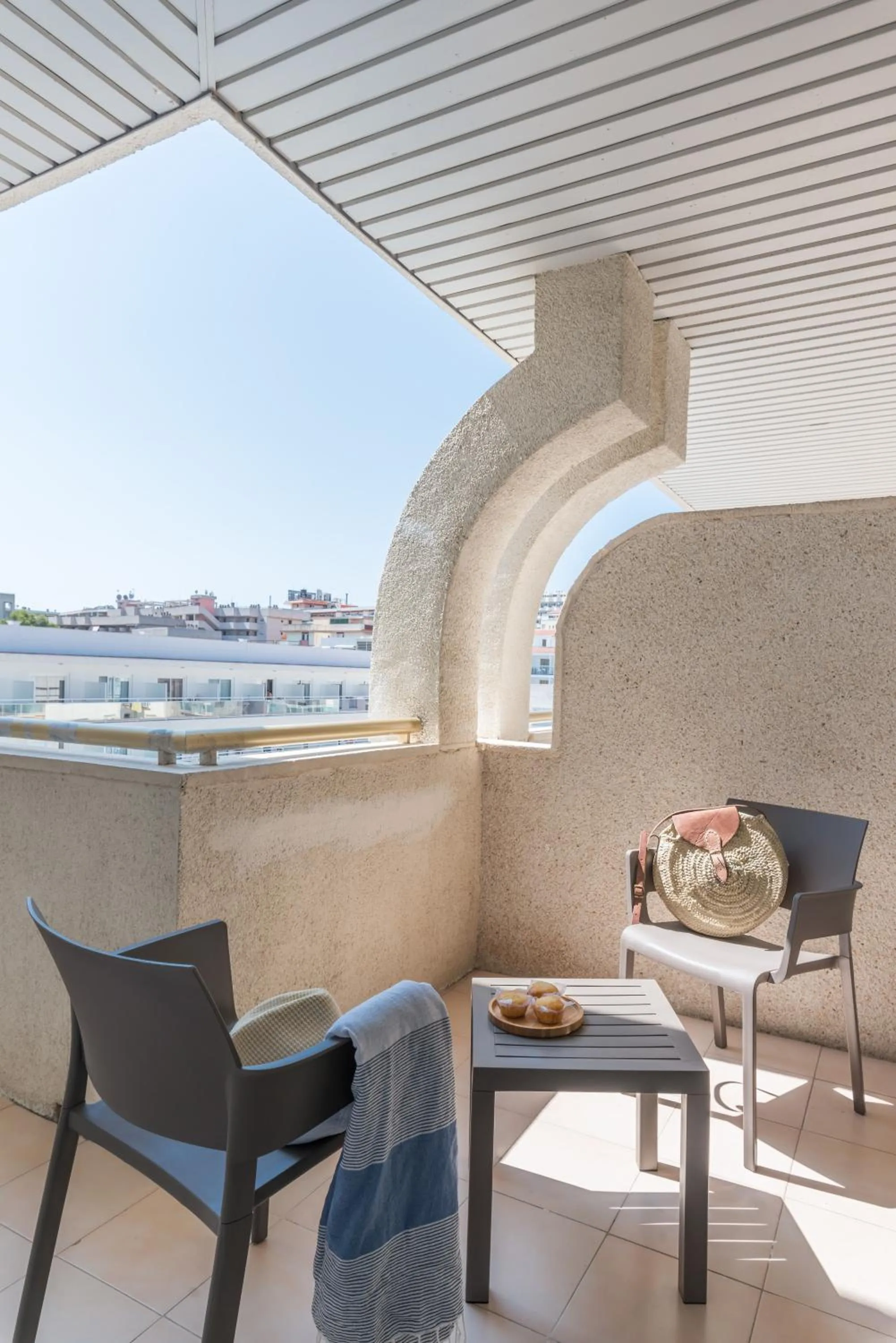 Balcony/Terrace in Hotel Salou Beach Family Rentalmar