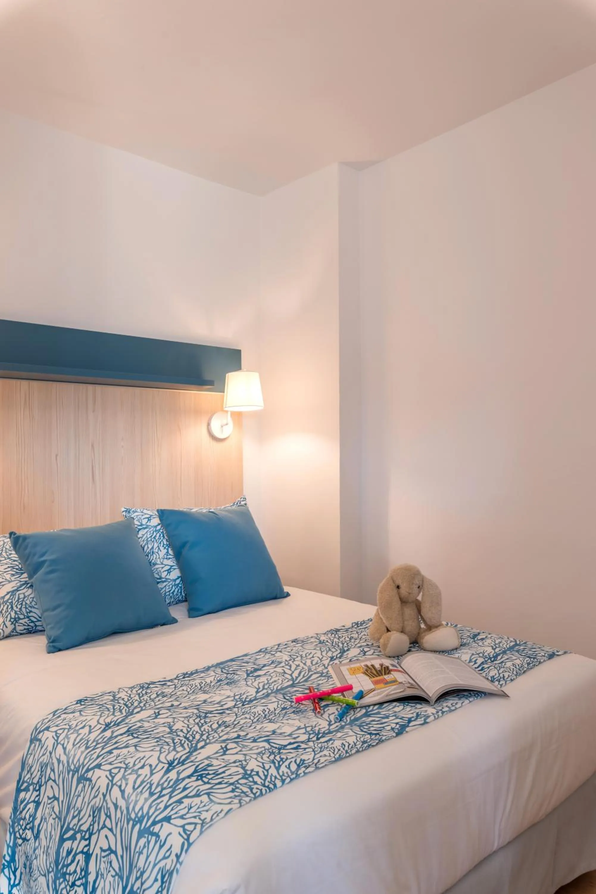 Bedroom, Bed in Hotel Salou Beach Family Rentalmar