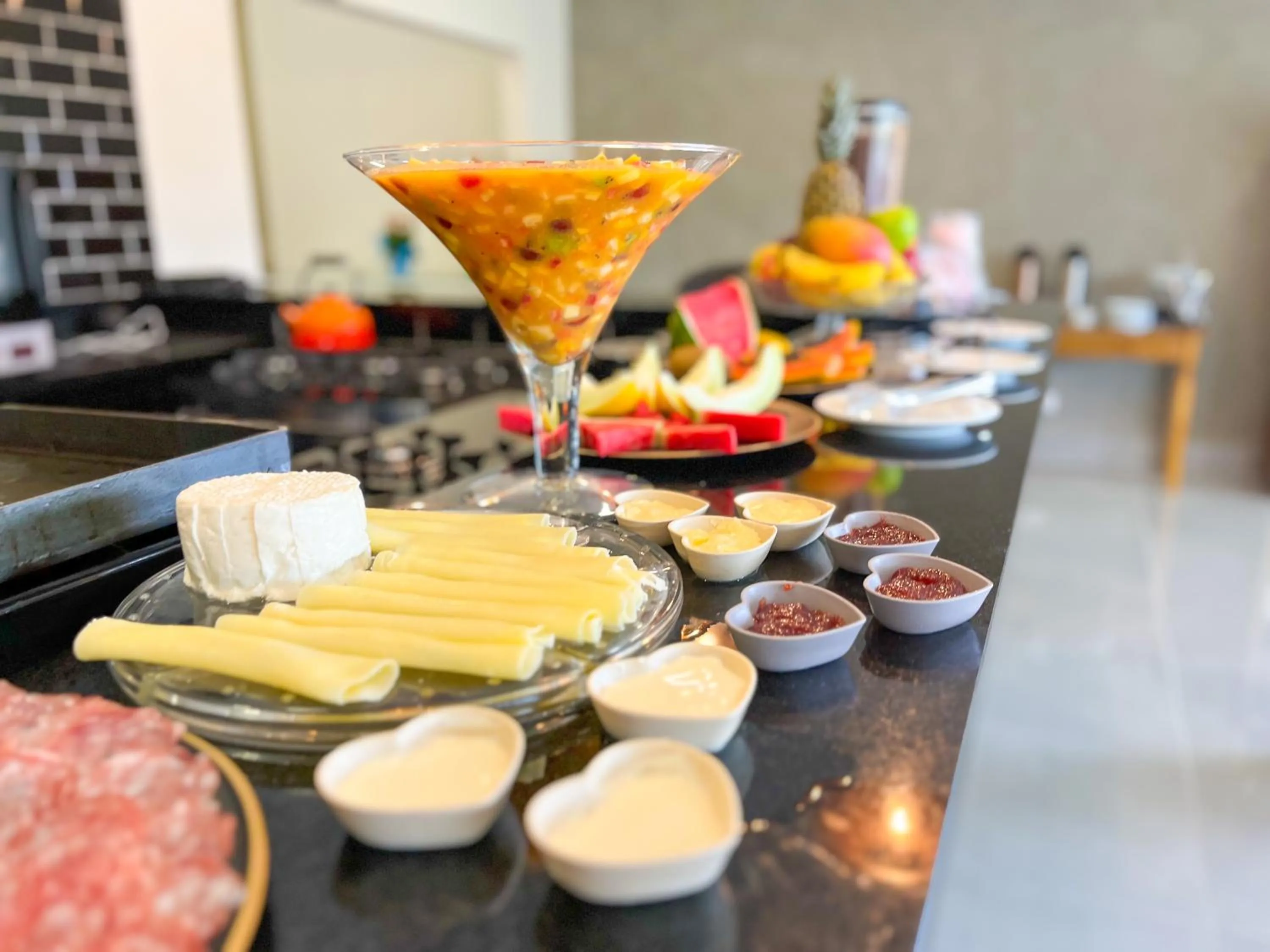 Food and drinks in Pousadinha Campos