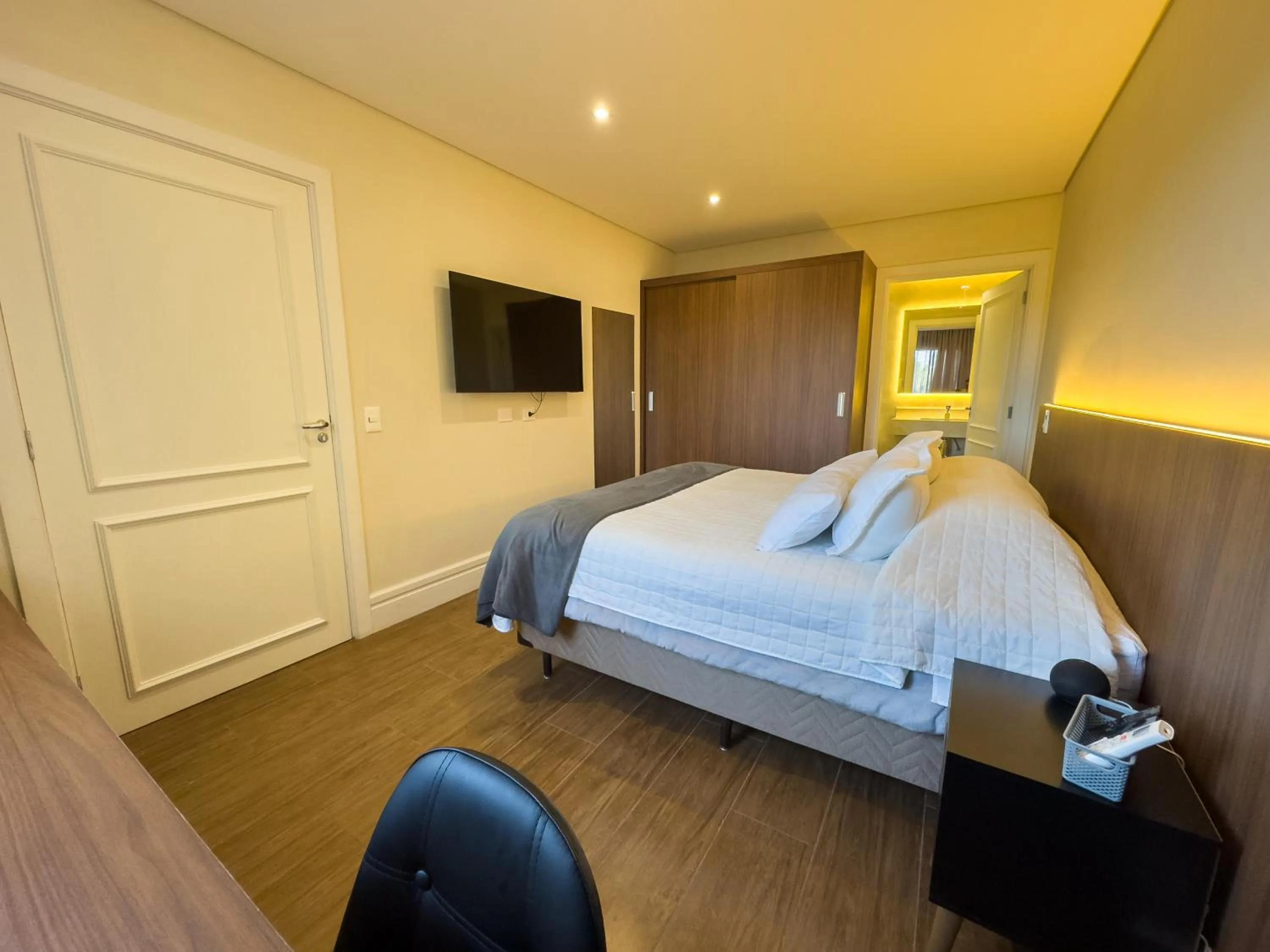 Bed in Pousadinha Campos