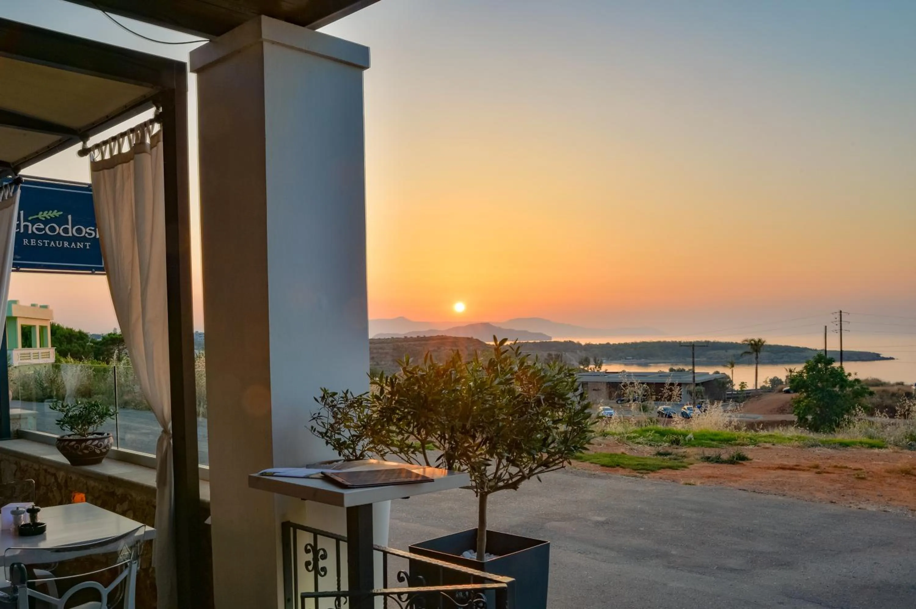 Patio in Alexis Hotel