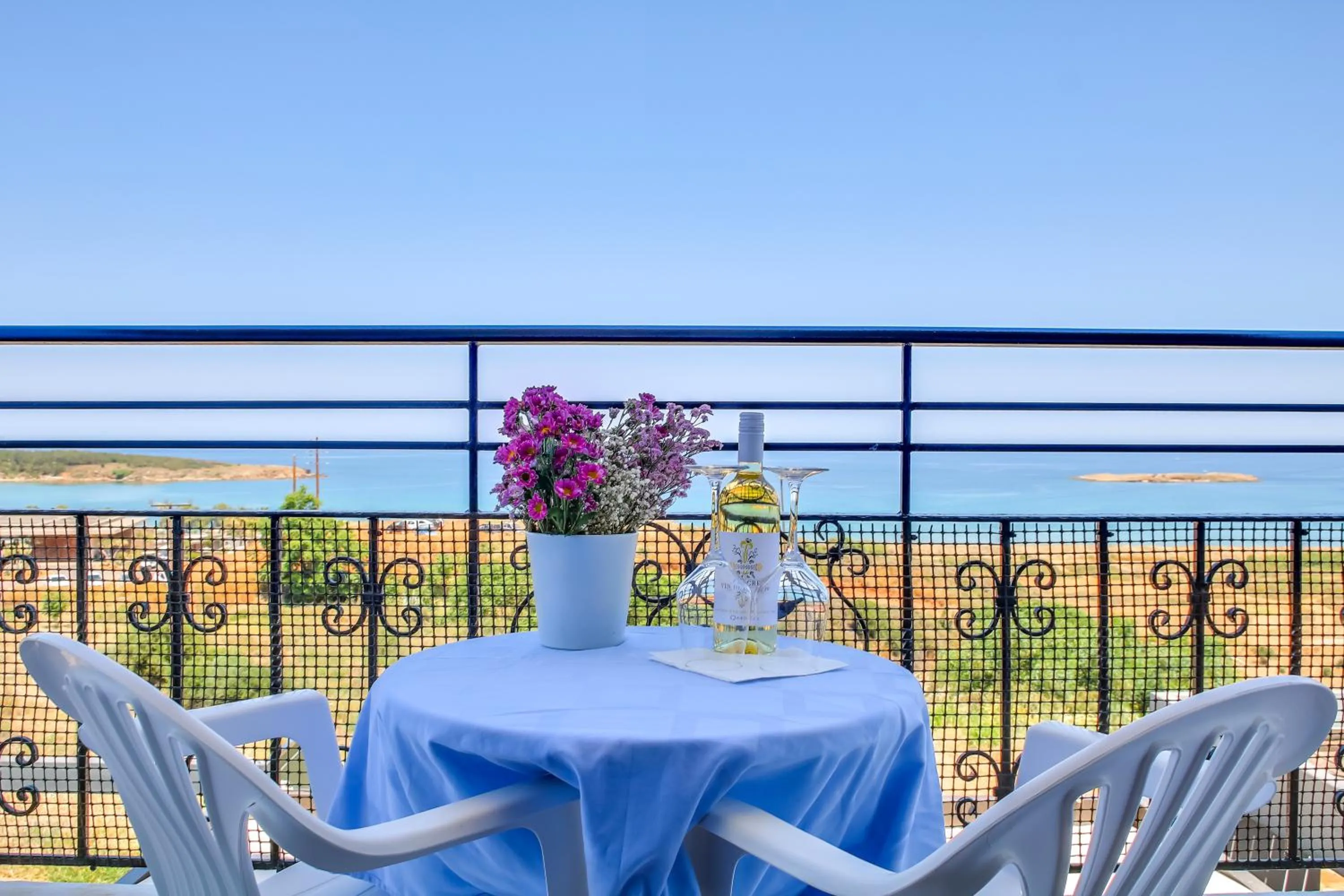 Patio in Alexis Hotel