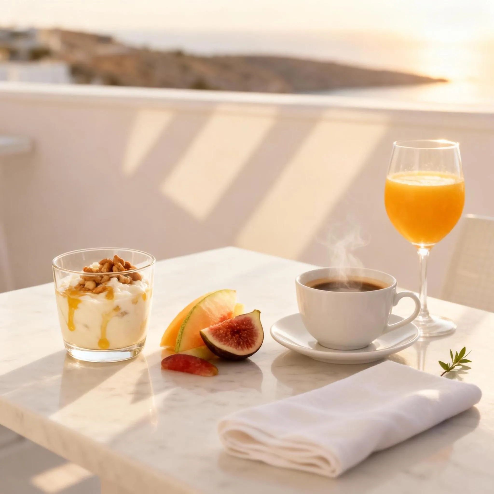 Breakfast in Alexis Hotel