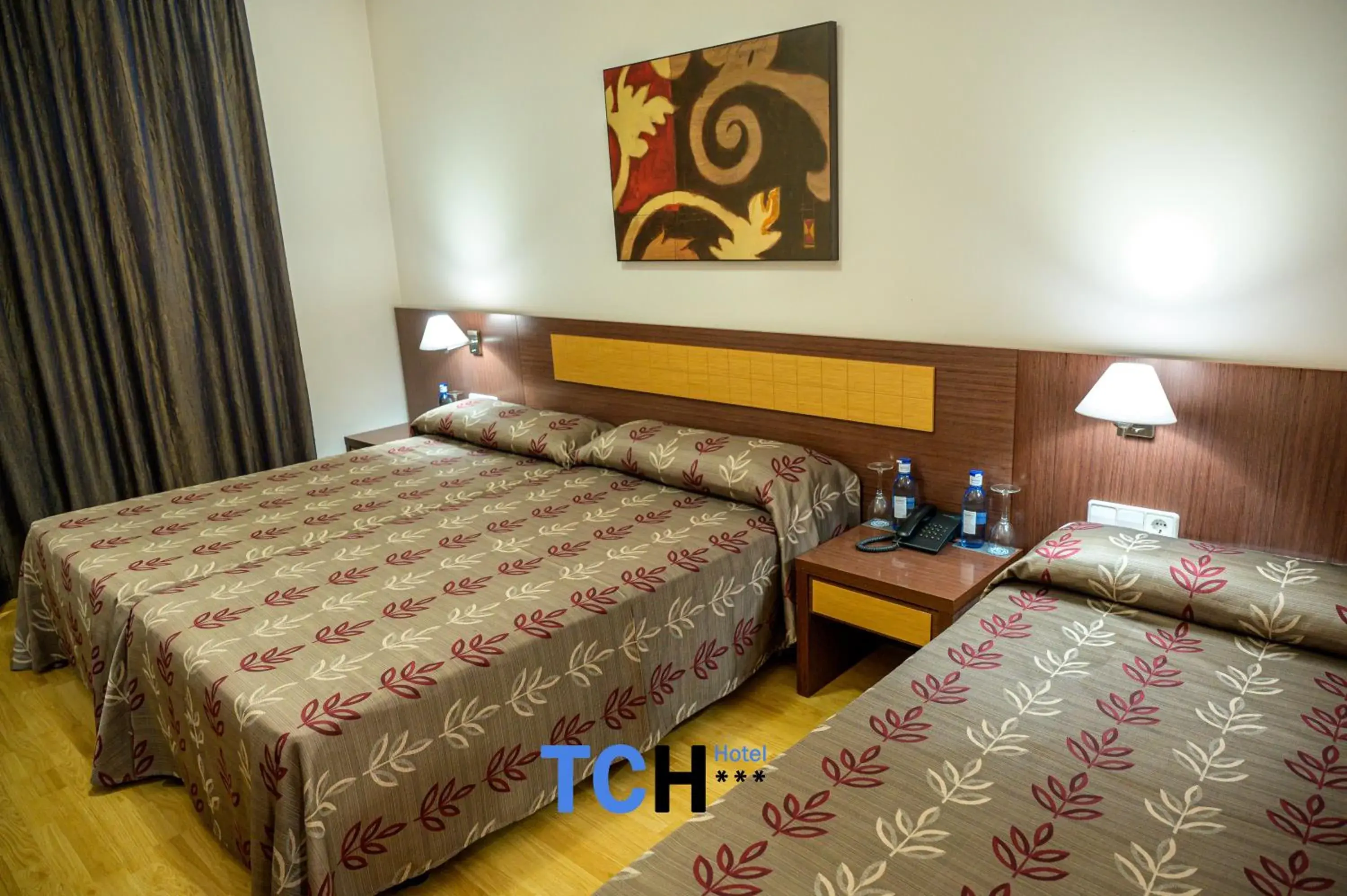 Bed in TCH Hotel Bed in TCH Hotel