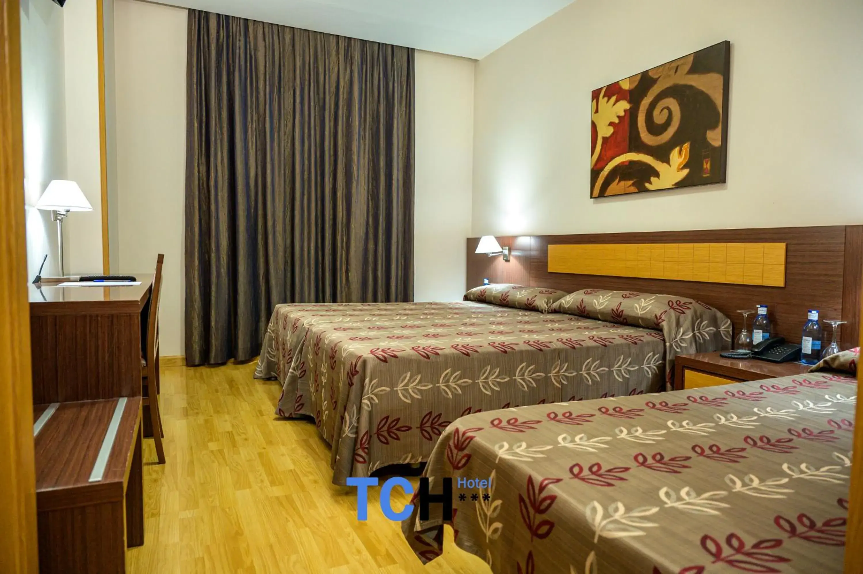 Bed in TCH Hotel Bed in TCH Hotel