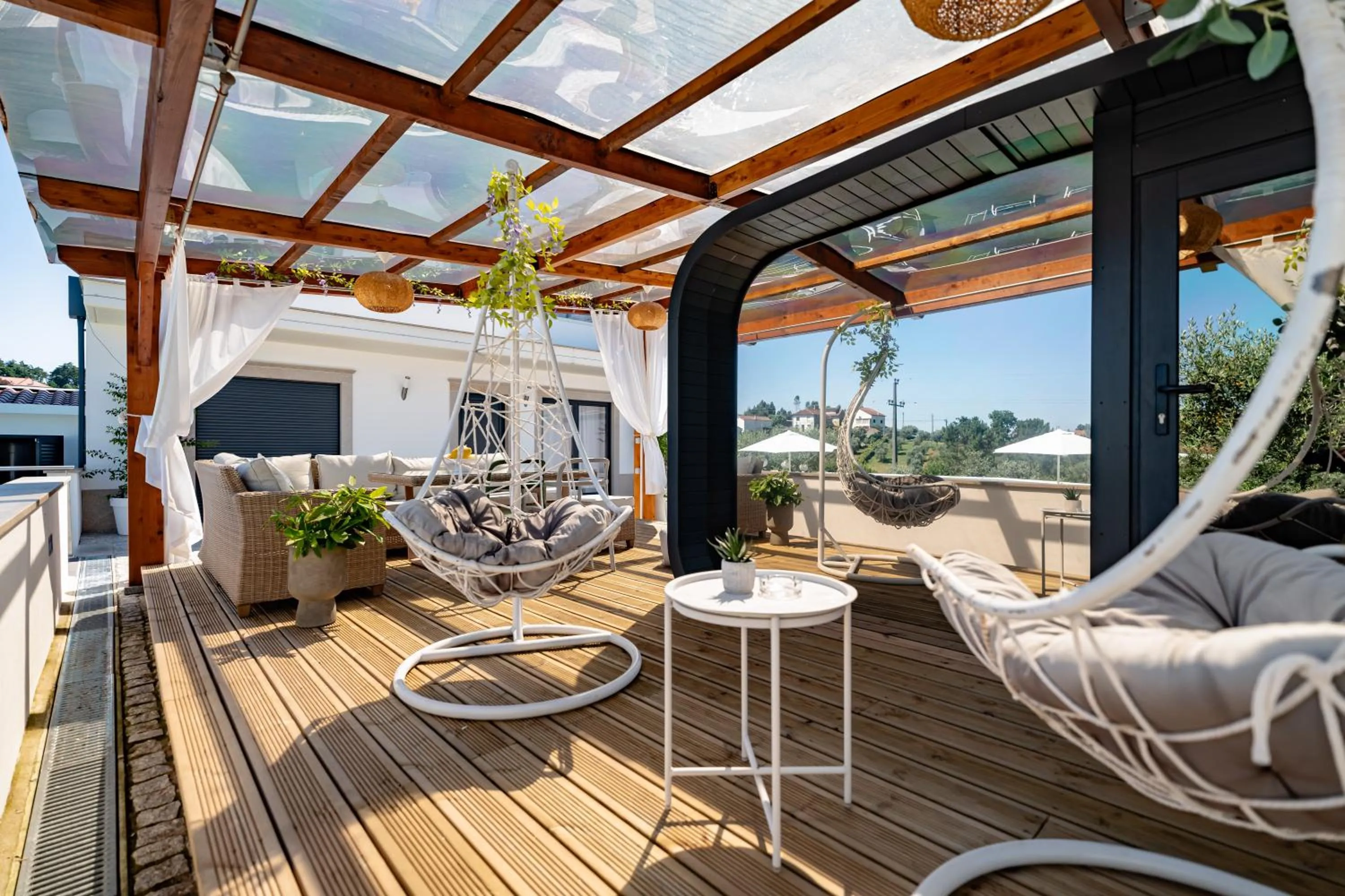 Patio in Alojamento Jasmine