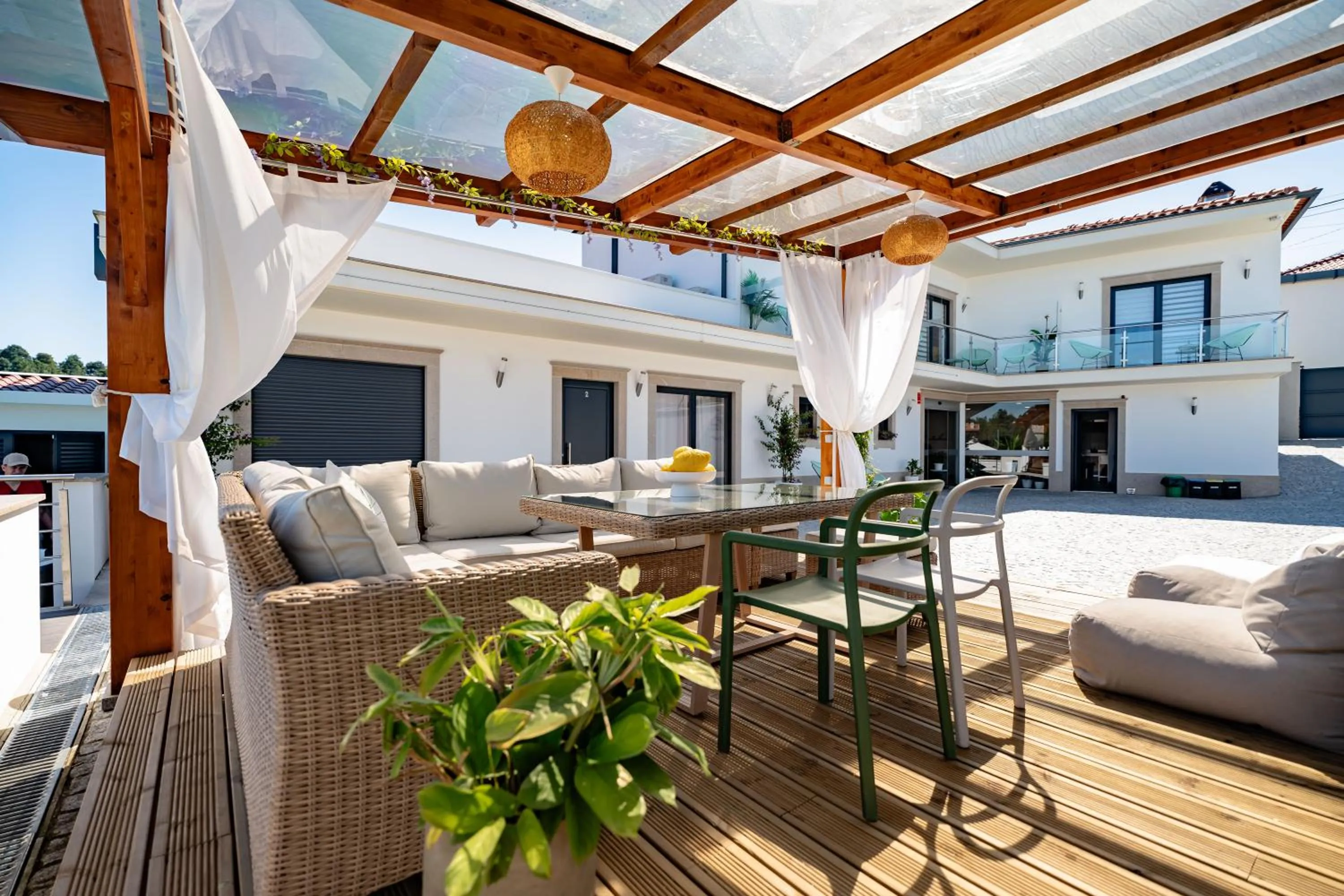 Patio in Alojamento Jasmine