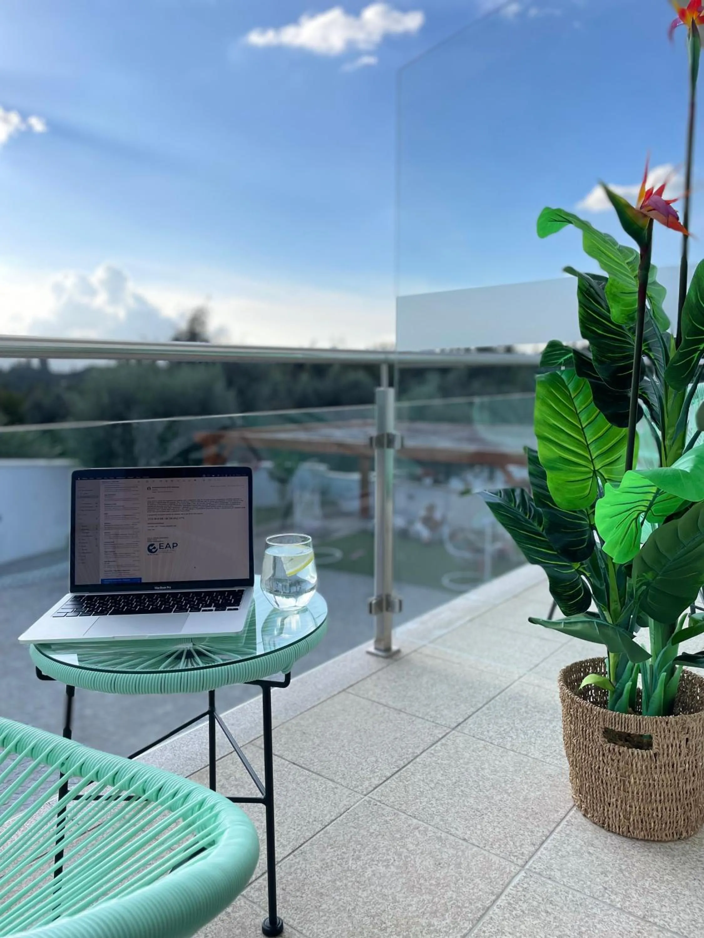 View (from property/room) in Alojamento Jasmine