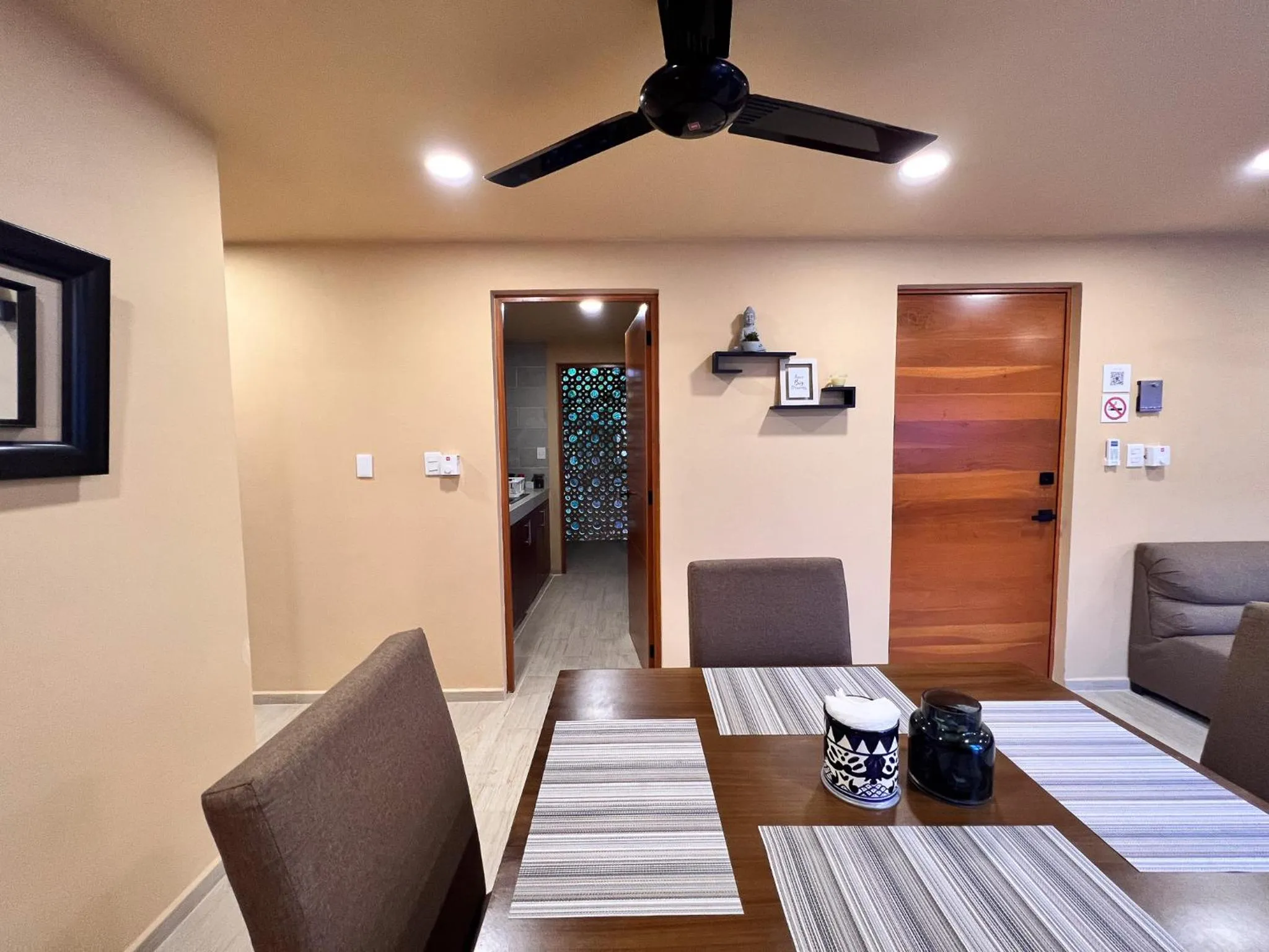 Living room in Depa Palenque I Cancun