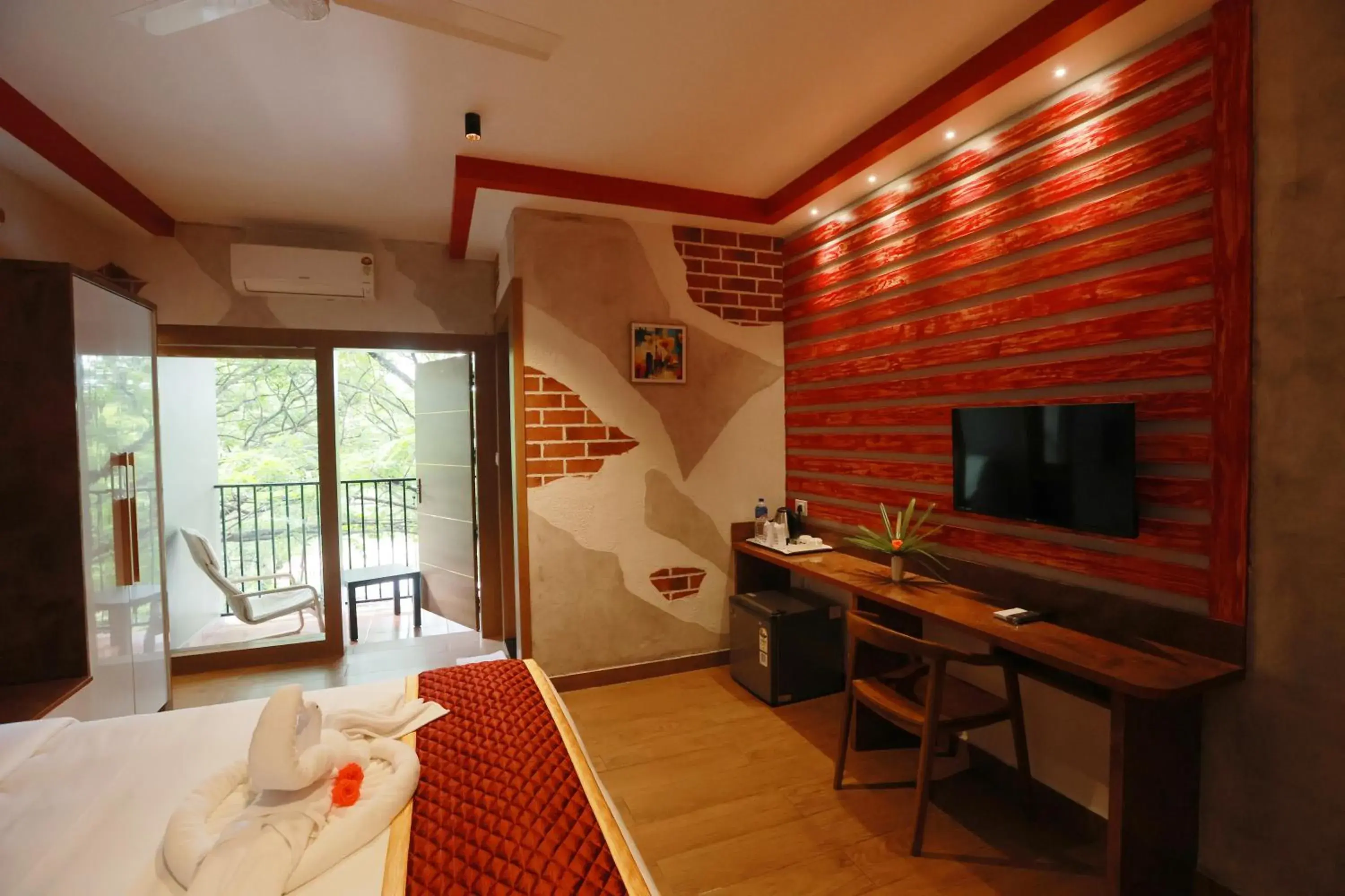 Bedroom, Bed in CMK HABITAT CENTRE Bedroom, Bed in CMK HABITAT CENTRE