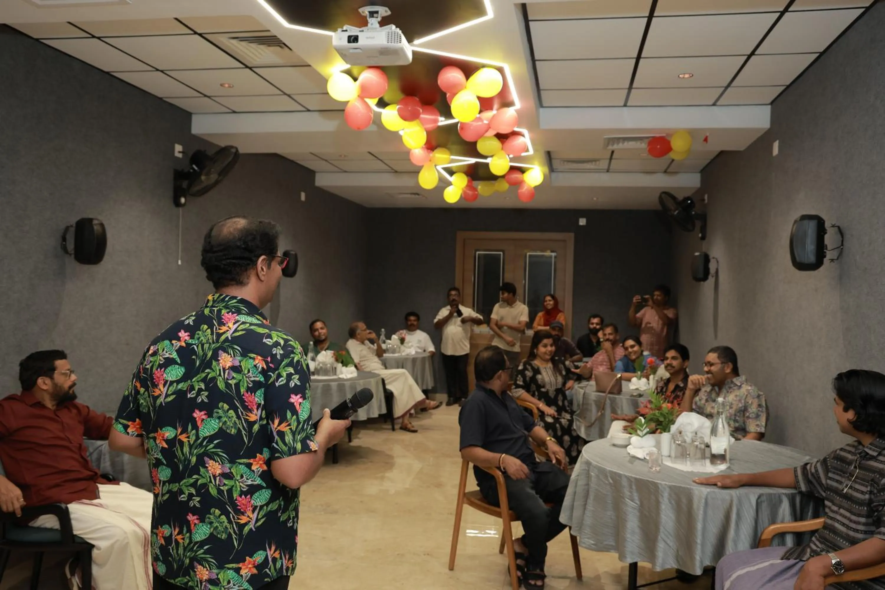 People in CMK HABITAT CENTRE