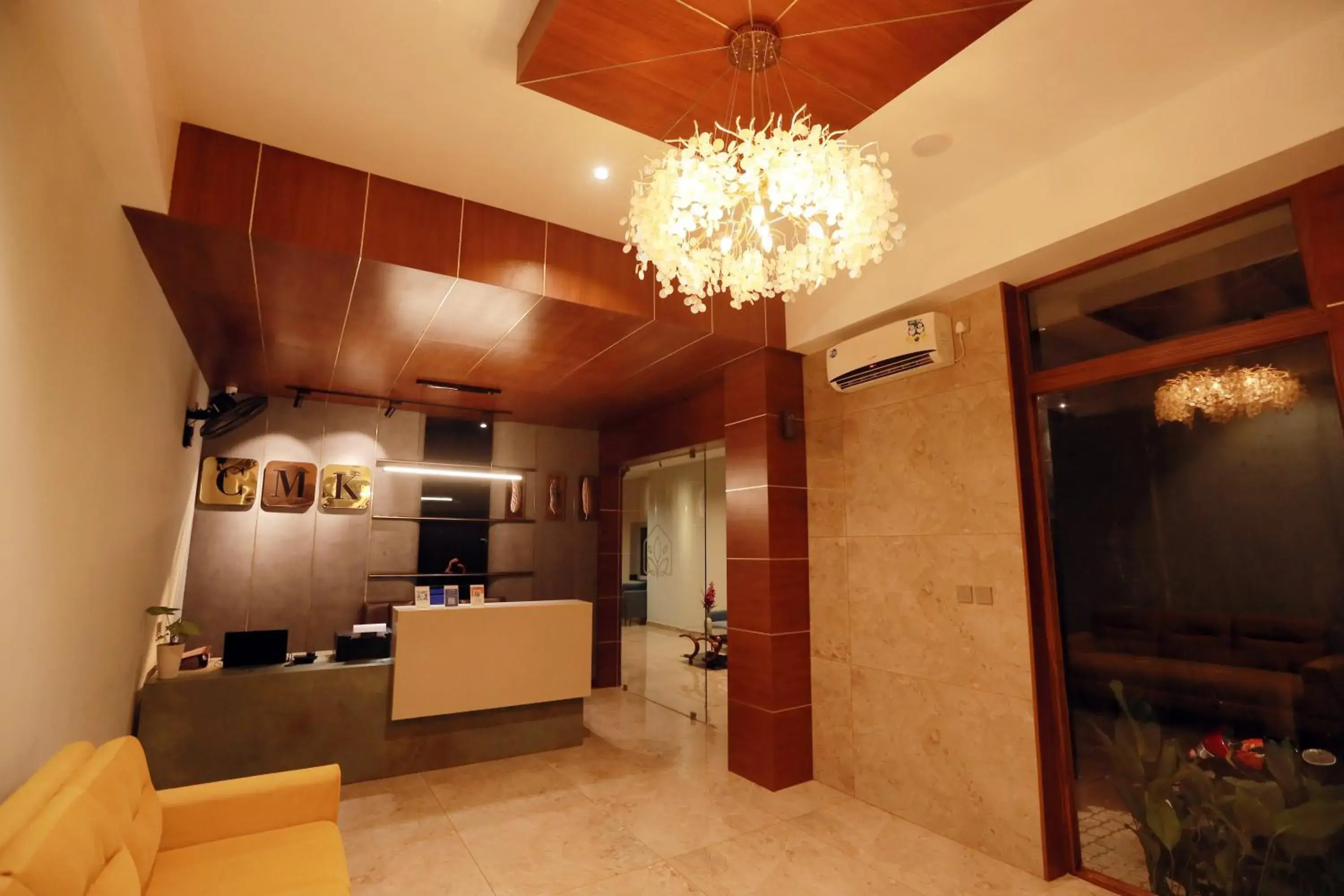 Lobby or reception in CMK HABITAT CENTRE Lobby or reception in CMK HABITAT CENTRE