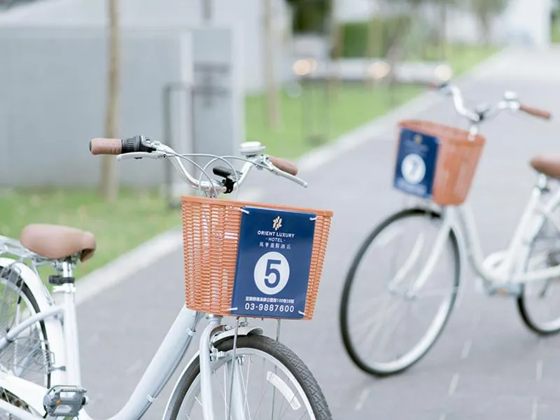 Cycling in Orient Luxury Hotel-Jiaoxi