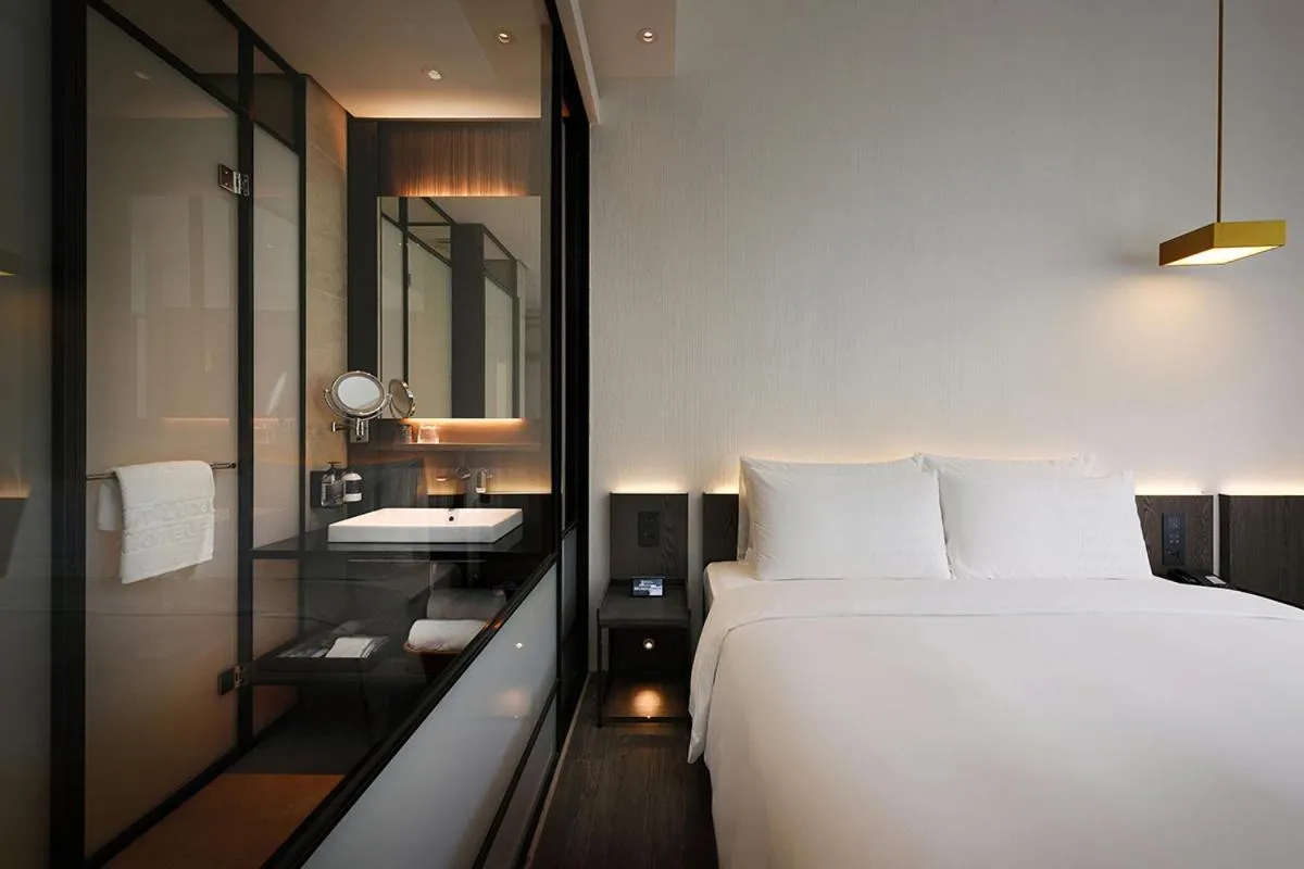 Bedroom, Bed in Orient Luxury Hotel-Jiaoxi