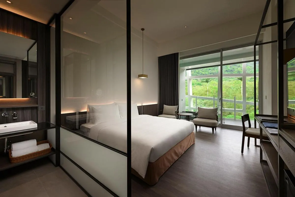 Bed in Orient Luxury Hotel-Jiaoxi