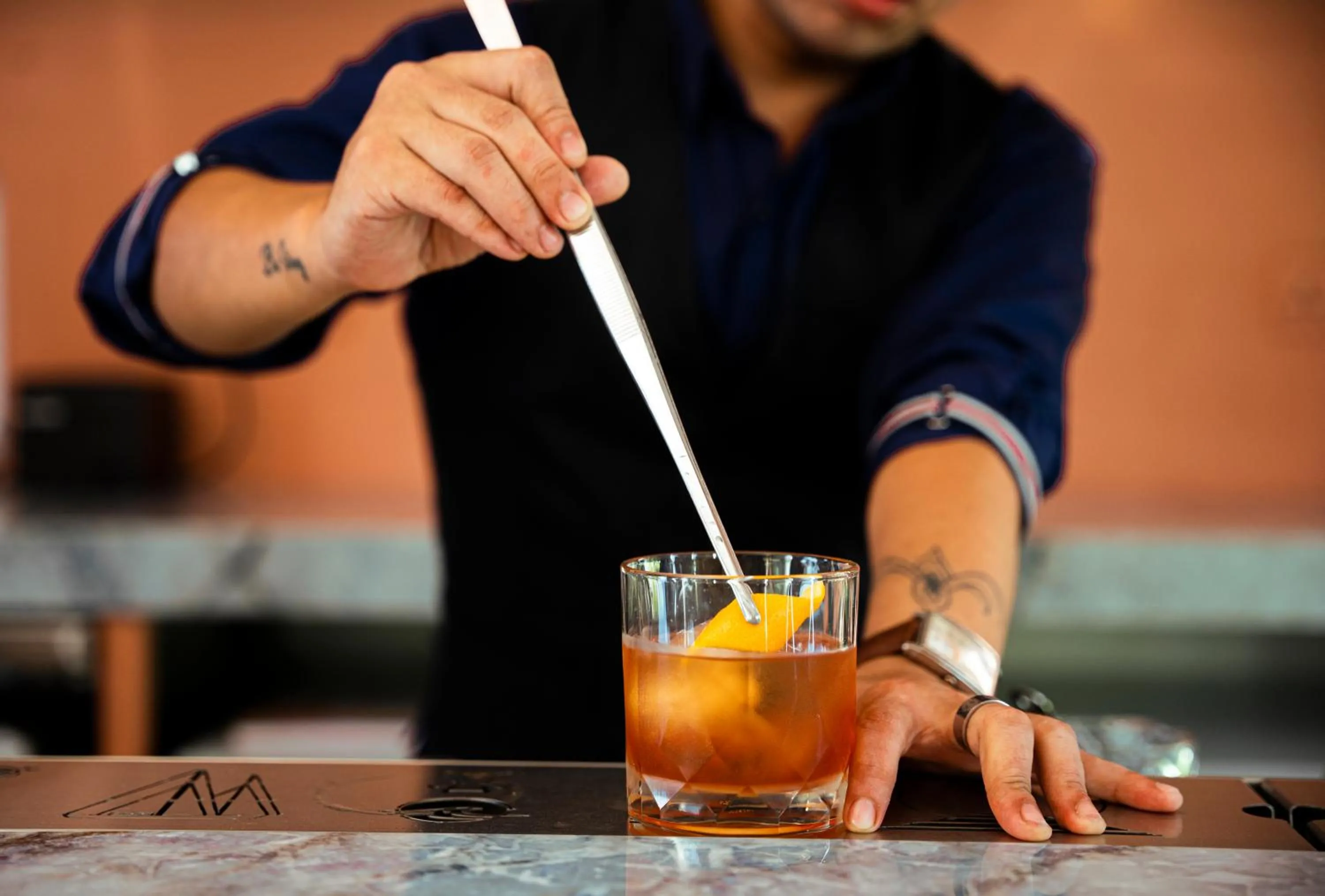 Lounge or bar in The Rangoon Hotel