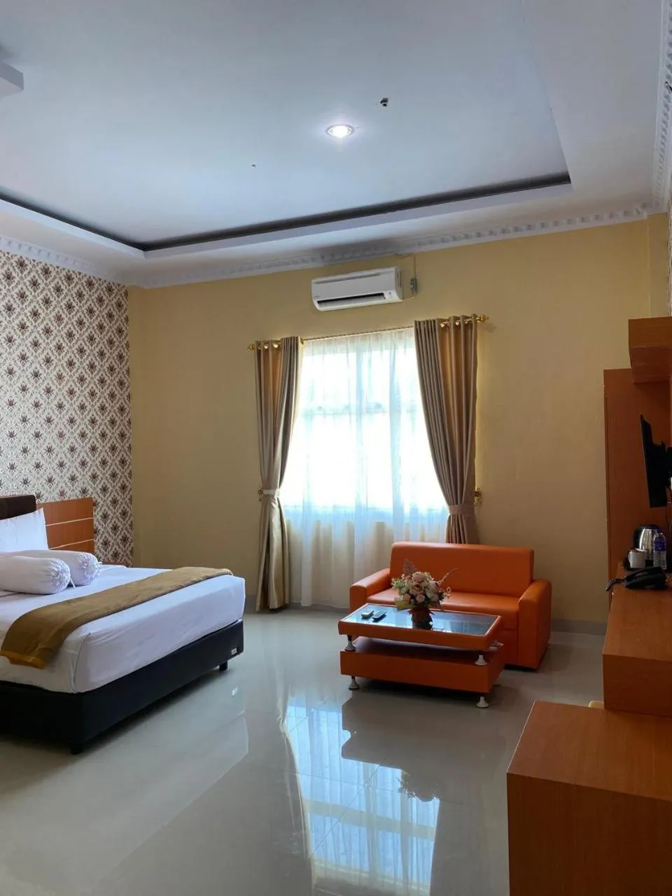 Bed in Wisma Jannatun Naim Lampung