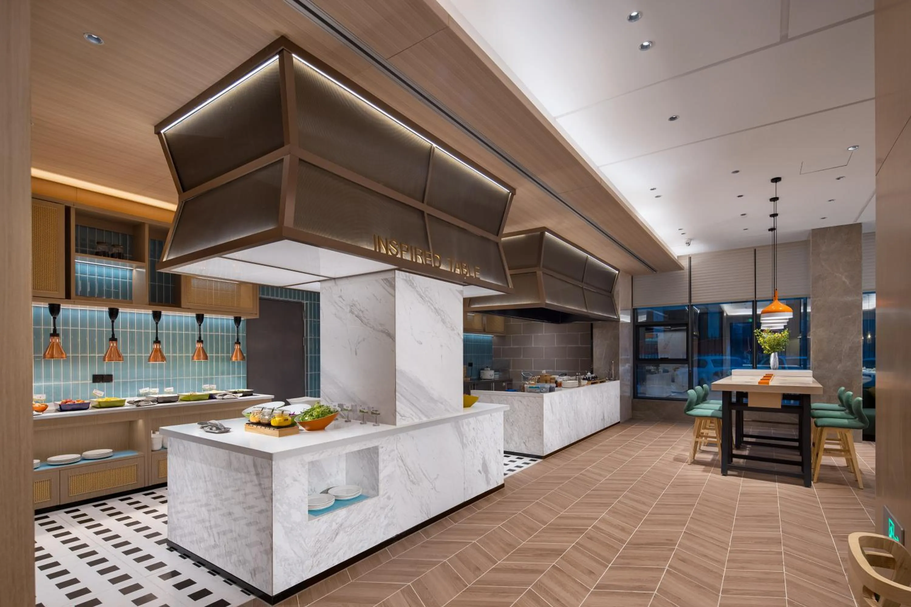 Restaurant/places to eat in Home2 Suites By Hilton Wuhan Hankou Railway Station