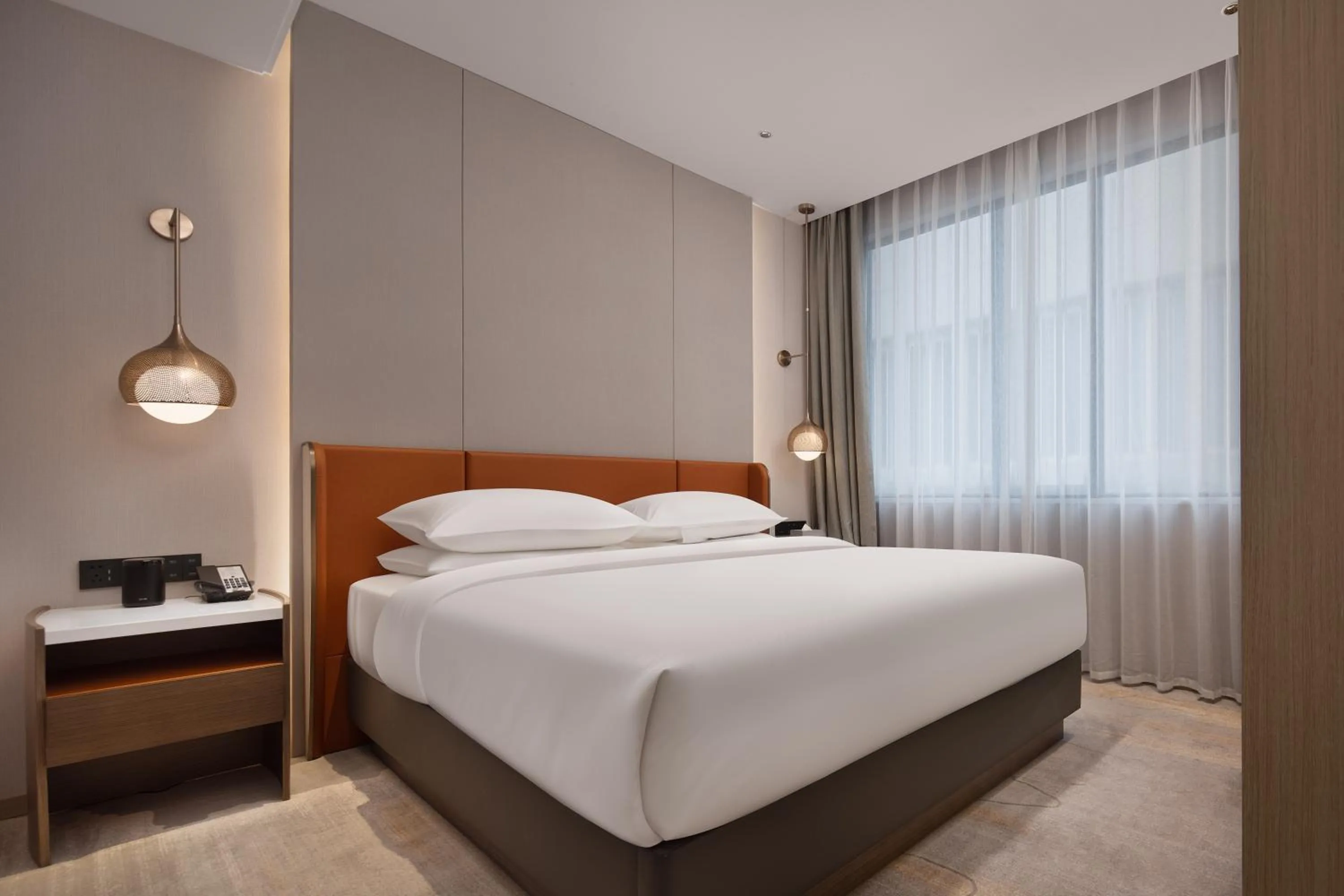 Bedroom, Bed in Home2 Suites By Hilton Wuhan Hankou Railway Station