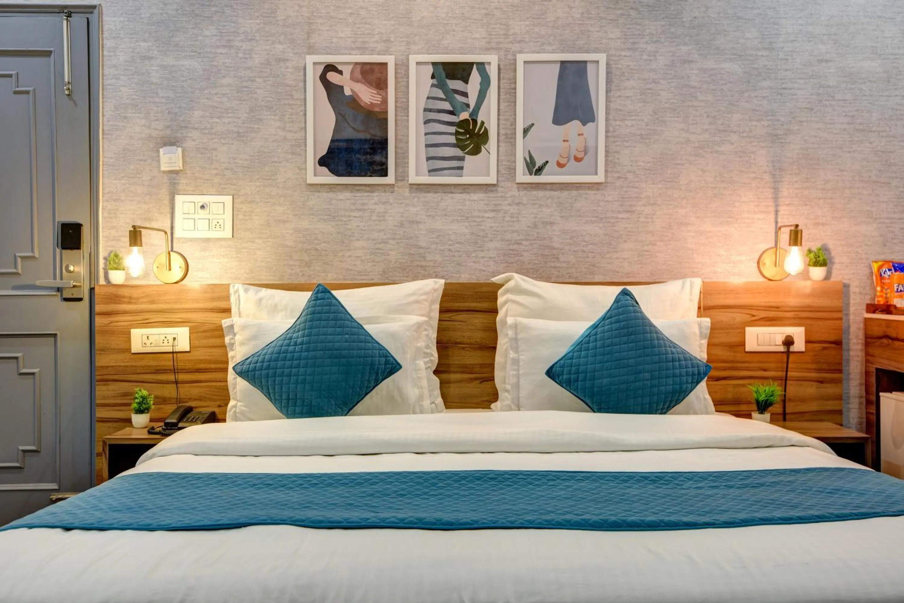 Bed in Gallivanto Inn - Rohini