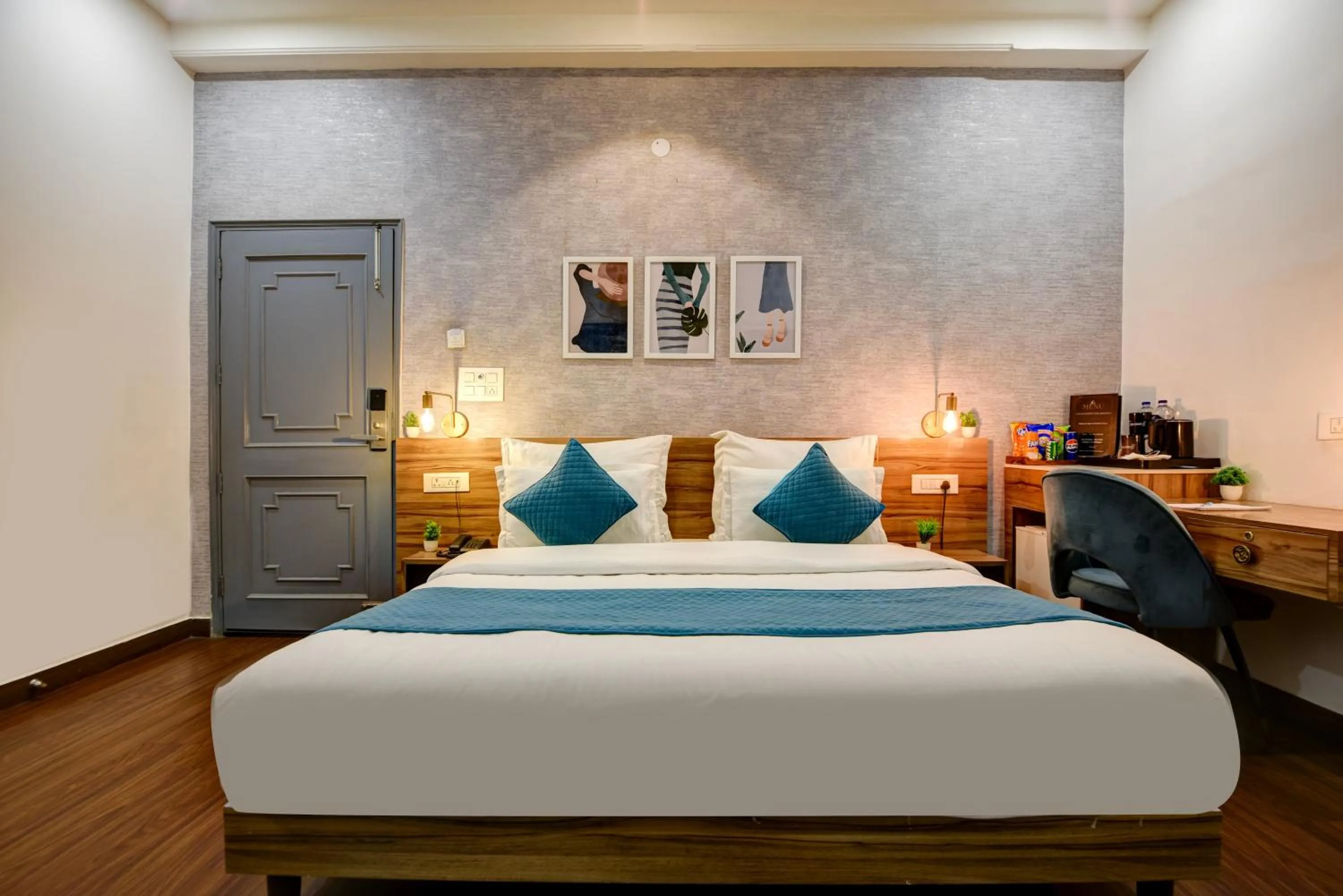 Bed in Gallivanto Inn - Rohini