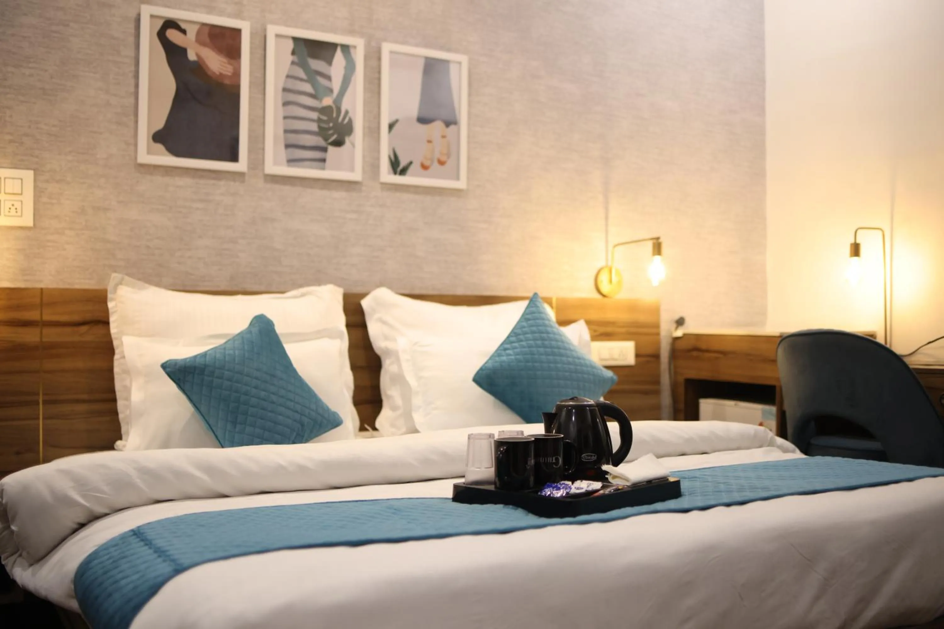 Bed in Gallivanto Inn - Rohini