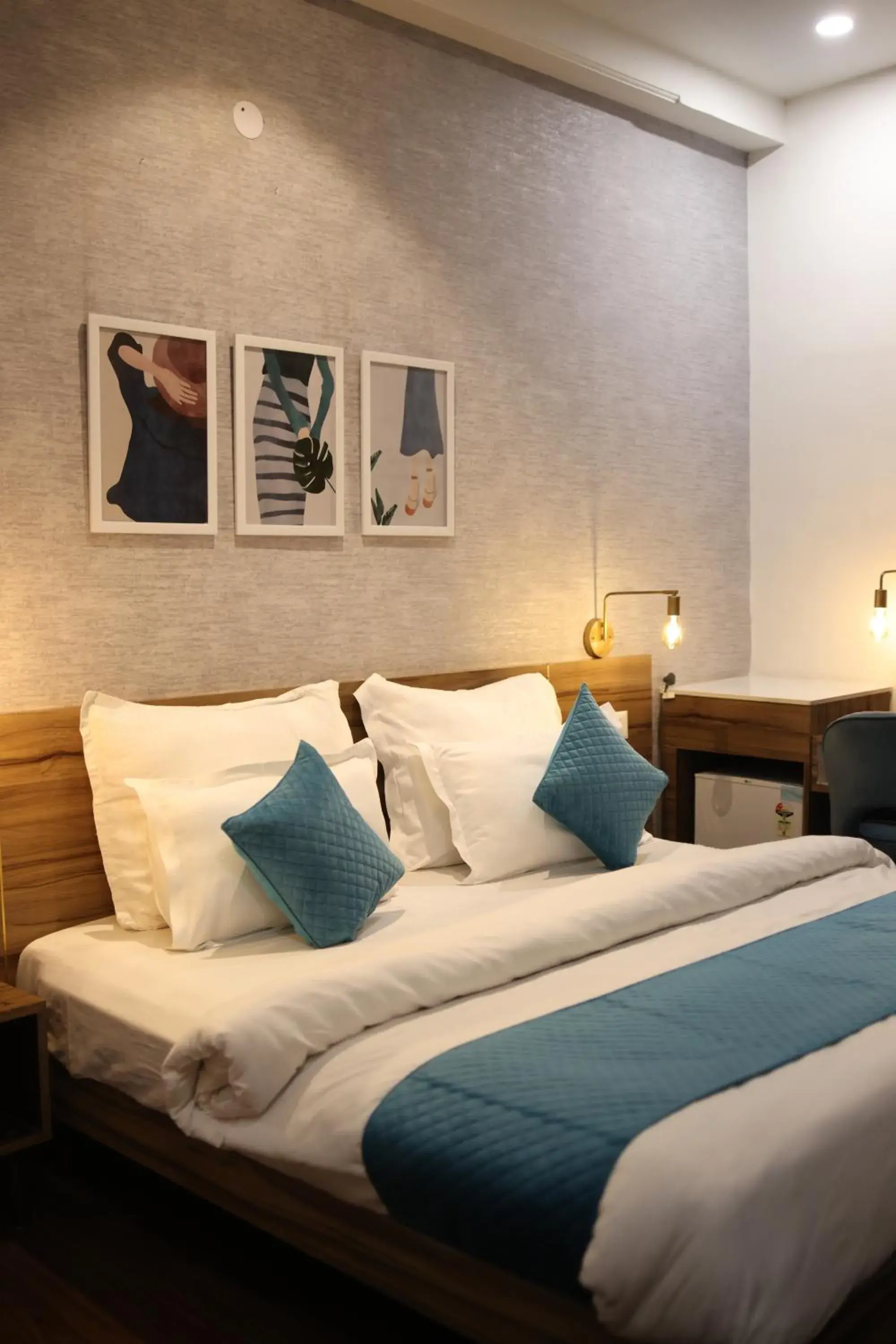 Bed in Gallivanto Inn - Rohini Bed in Gallivanto Inn - Rohini