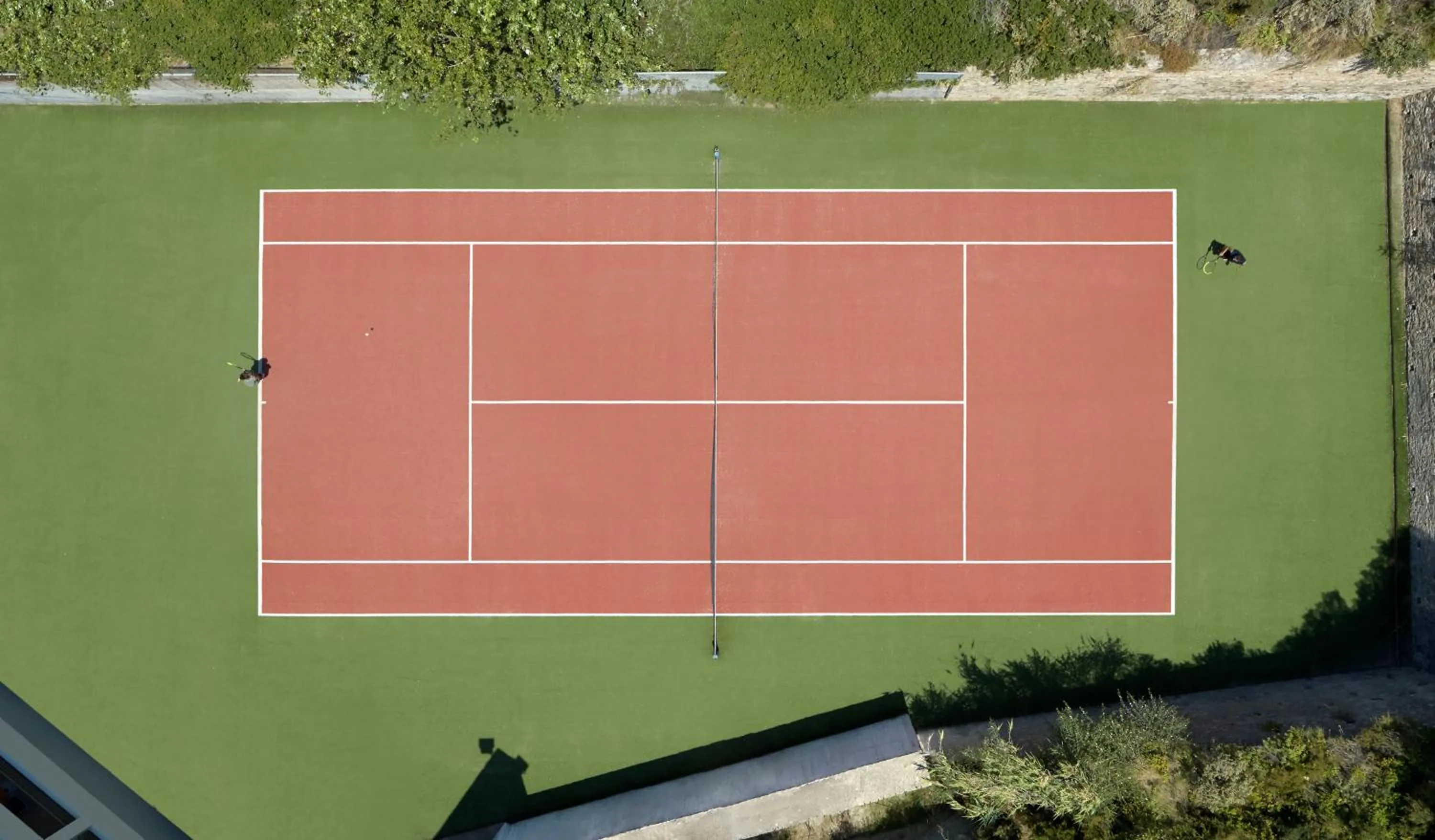 Tennis court in Rhodes Bay Hotel & Spa