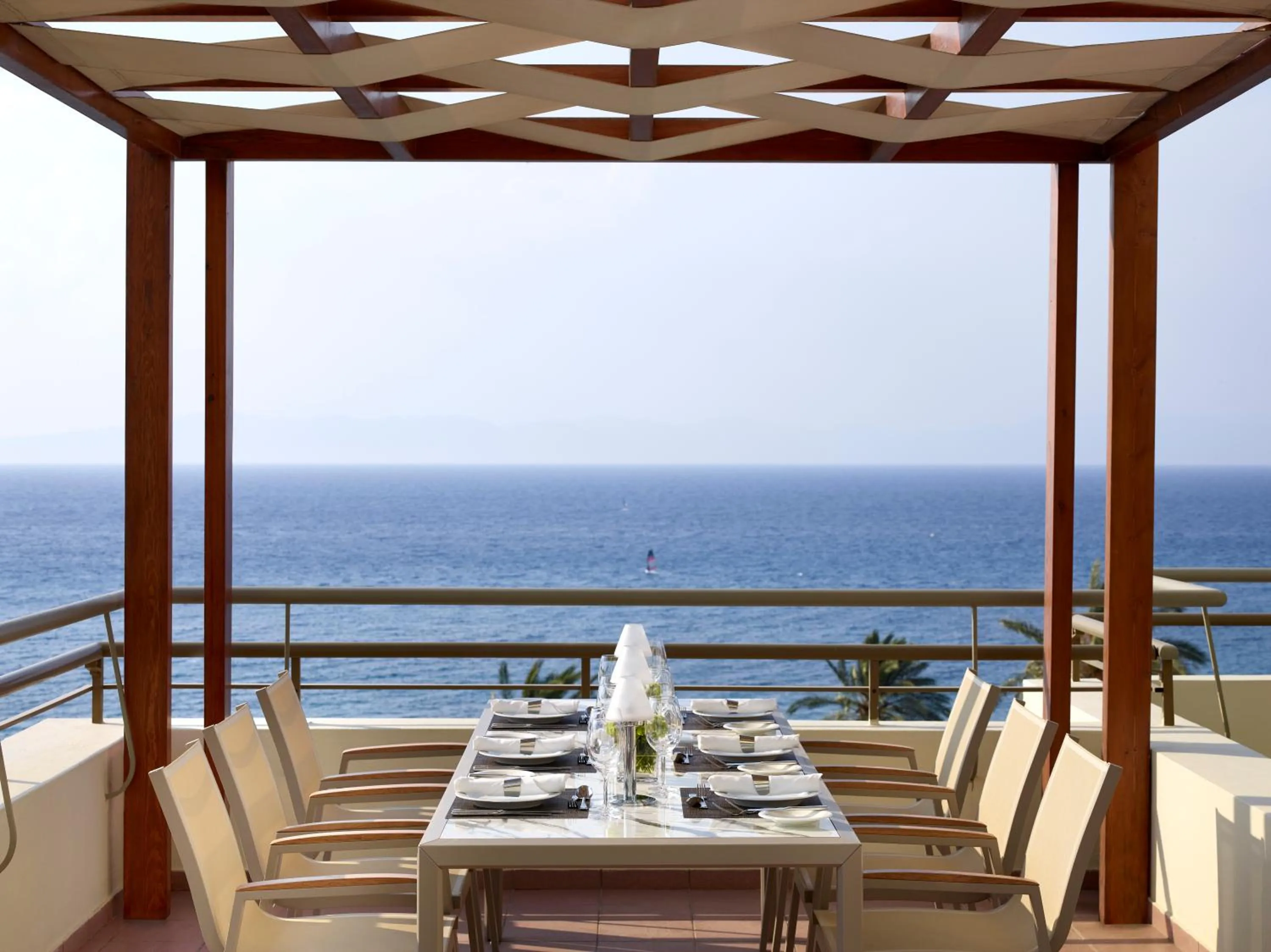 Balcony/Terrace in Rhodes Bay Hotel & Spa