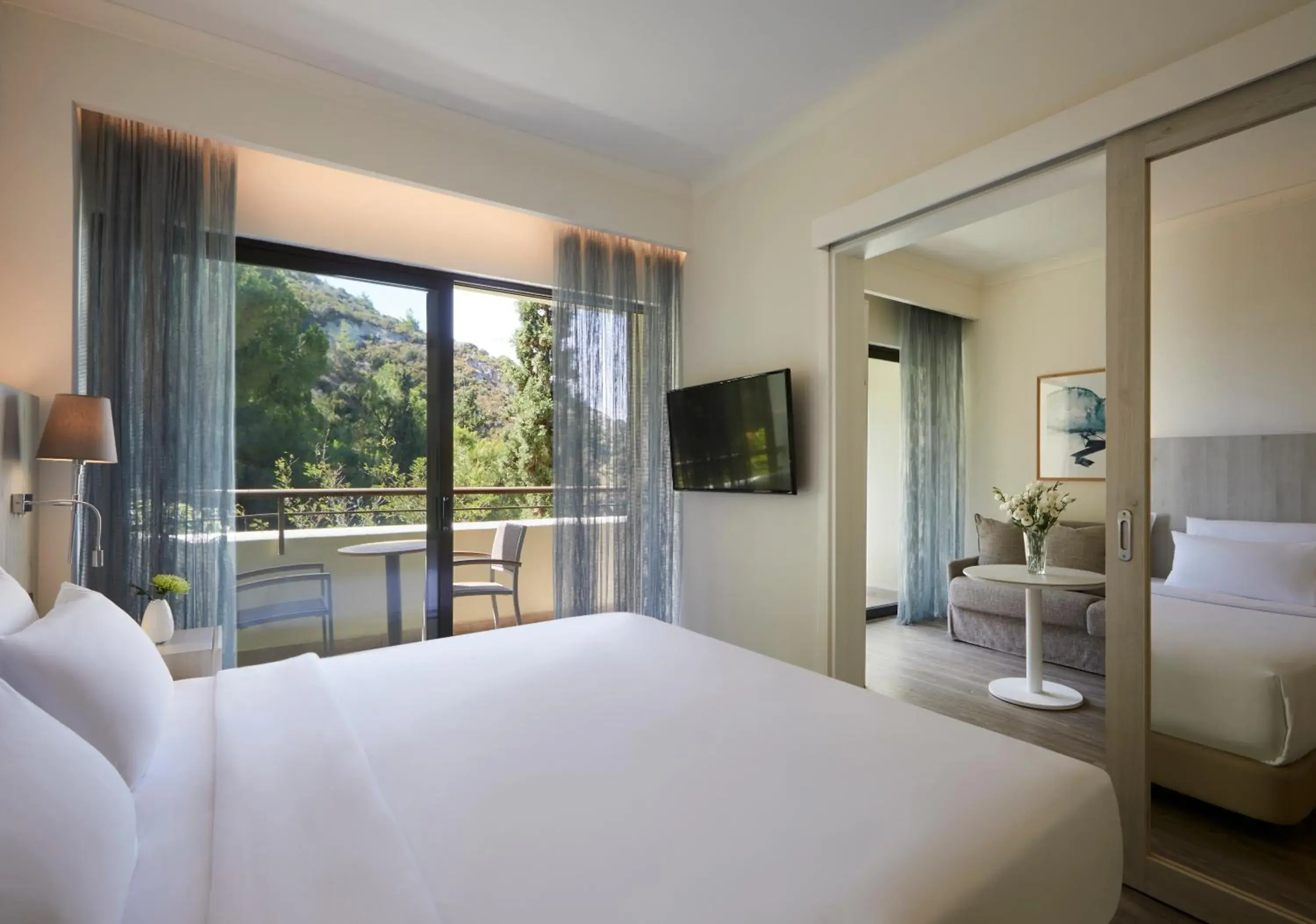 View (from property/room), Bed in Amus Hotel & Spa View (from property/room), Bed in Amus Hotel & Spa