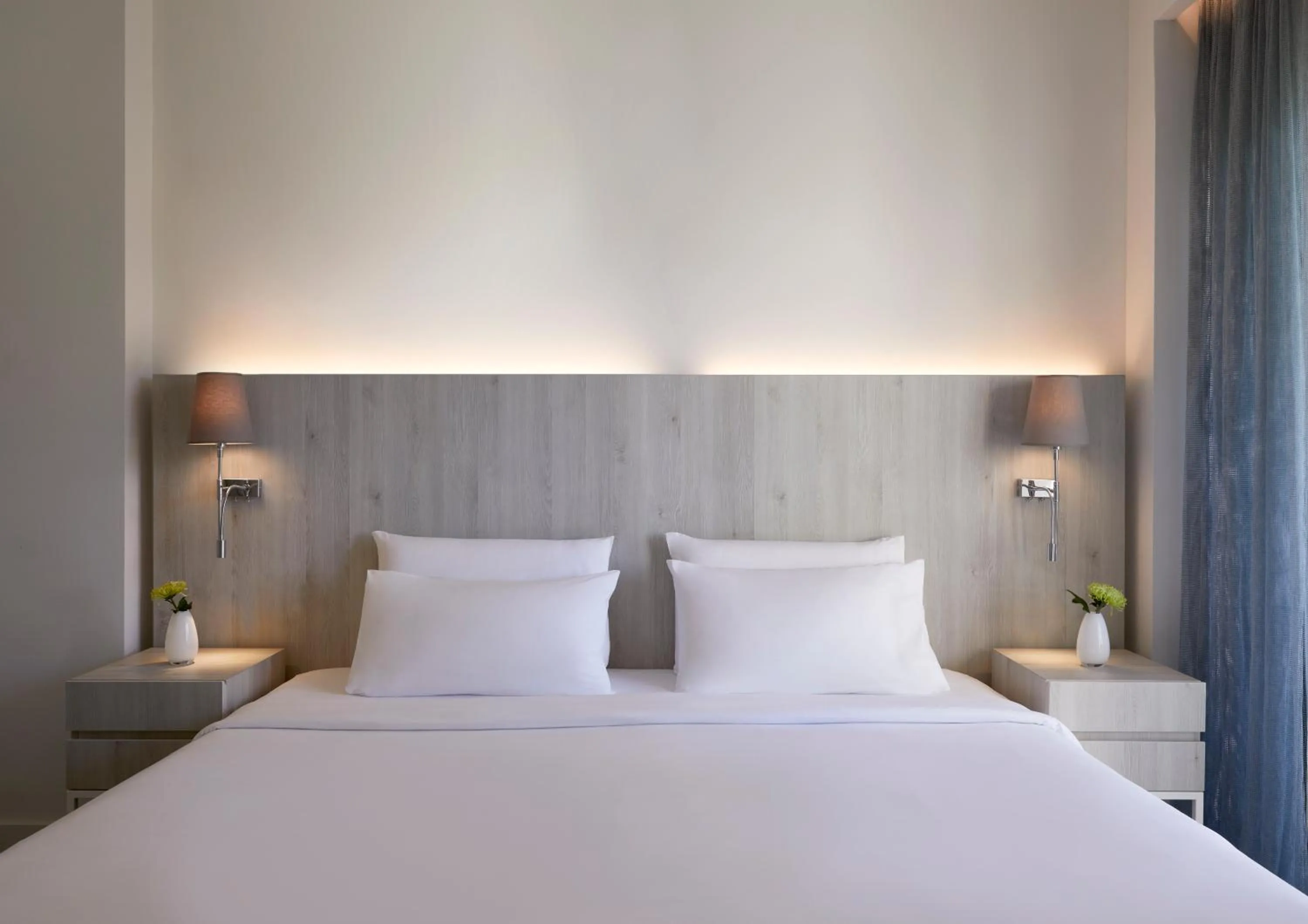 Bed in Rhodes Bay Hotel & Spa