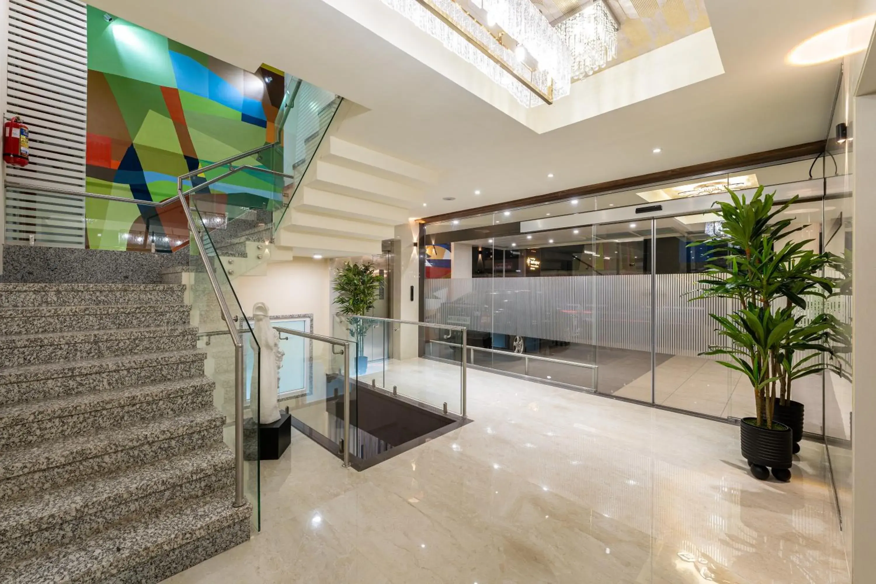 Lobby or reception in Hotel Devgiri Lobby or reception in Hotel Devgiri