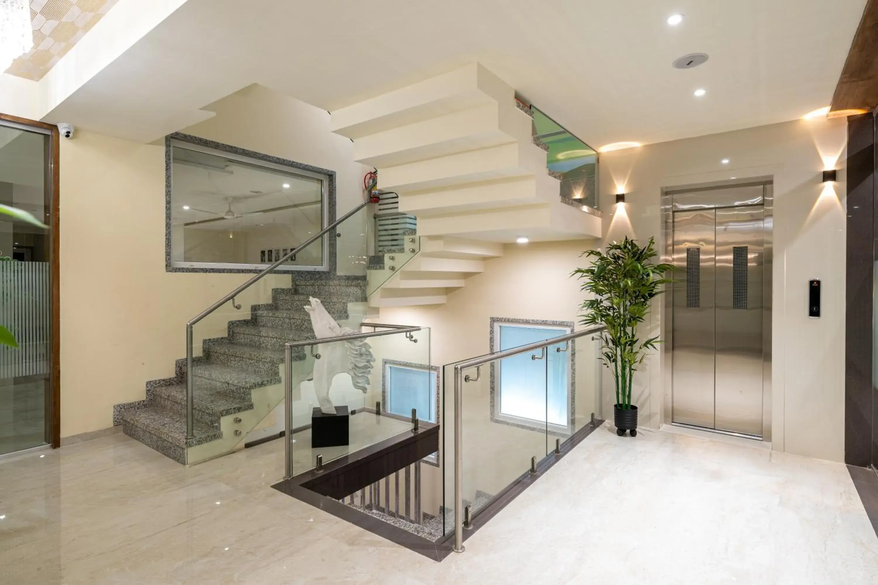 Lobby or reception in Hotel Devgiri Lobby or reception in Hotel Devgiri