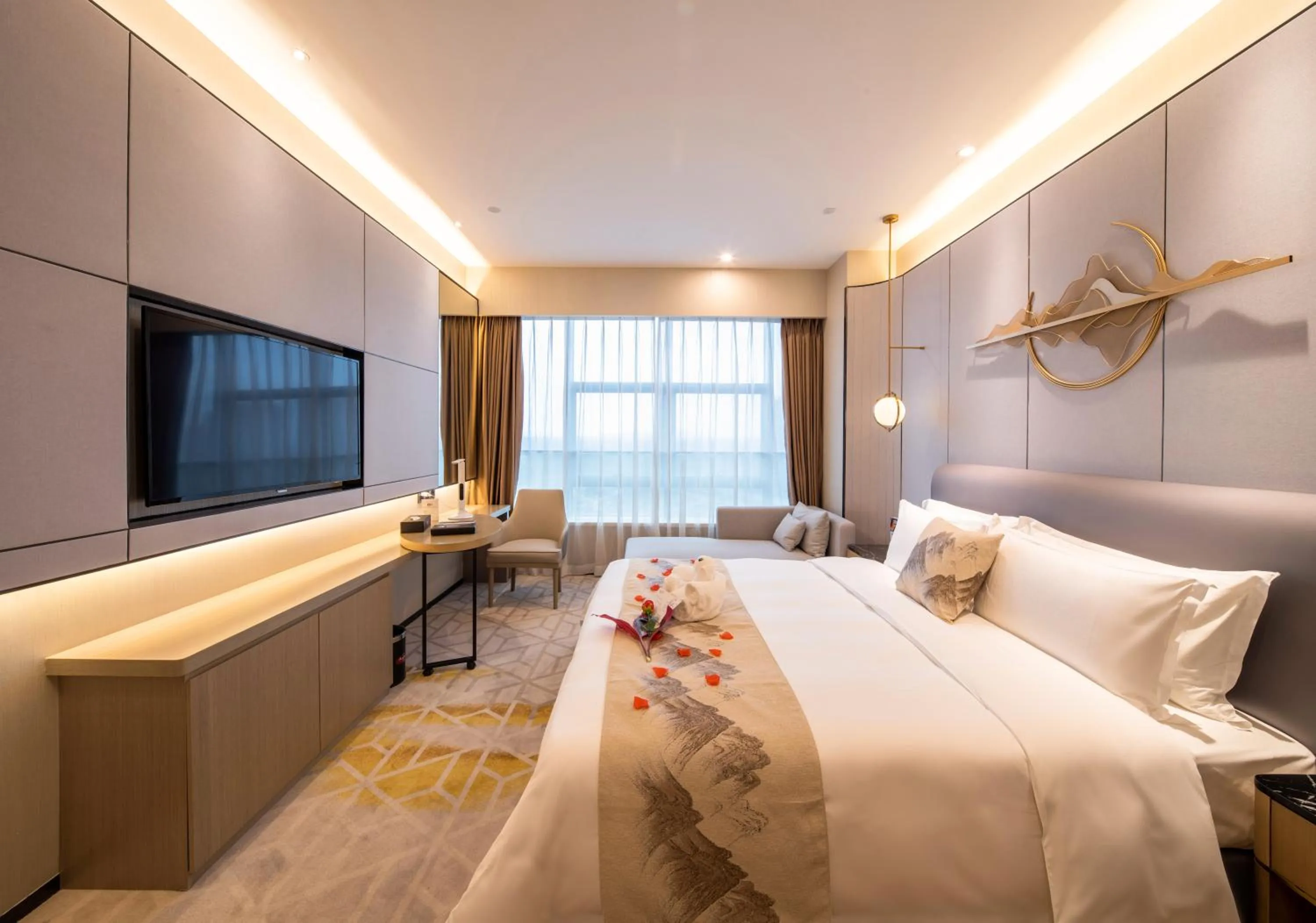 Bed in Qingyuan Argyle Hotel