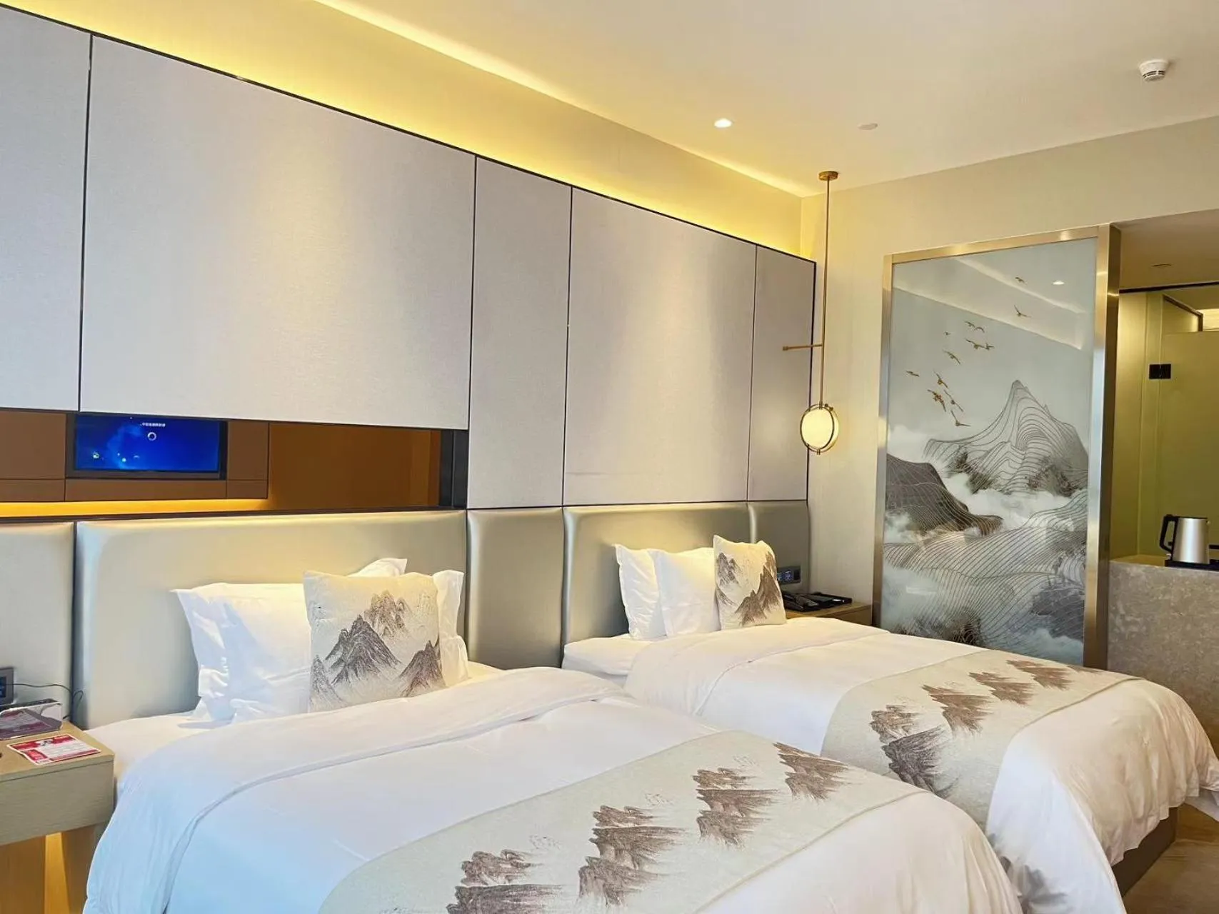 Bed in Qingyuan Argyle Hotel
