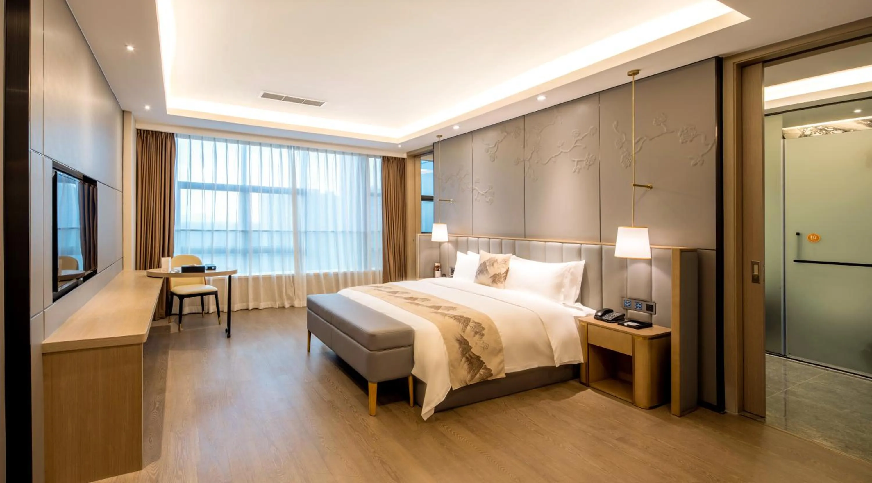 Bed in Qingyuan Argyle Hotel