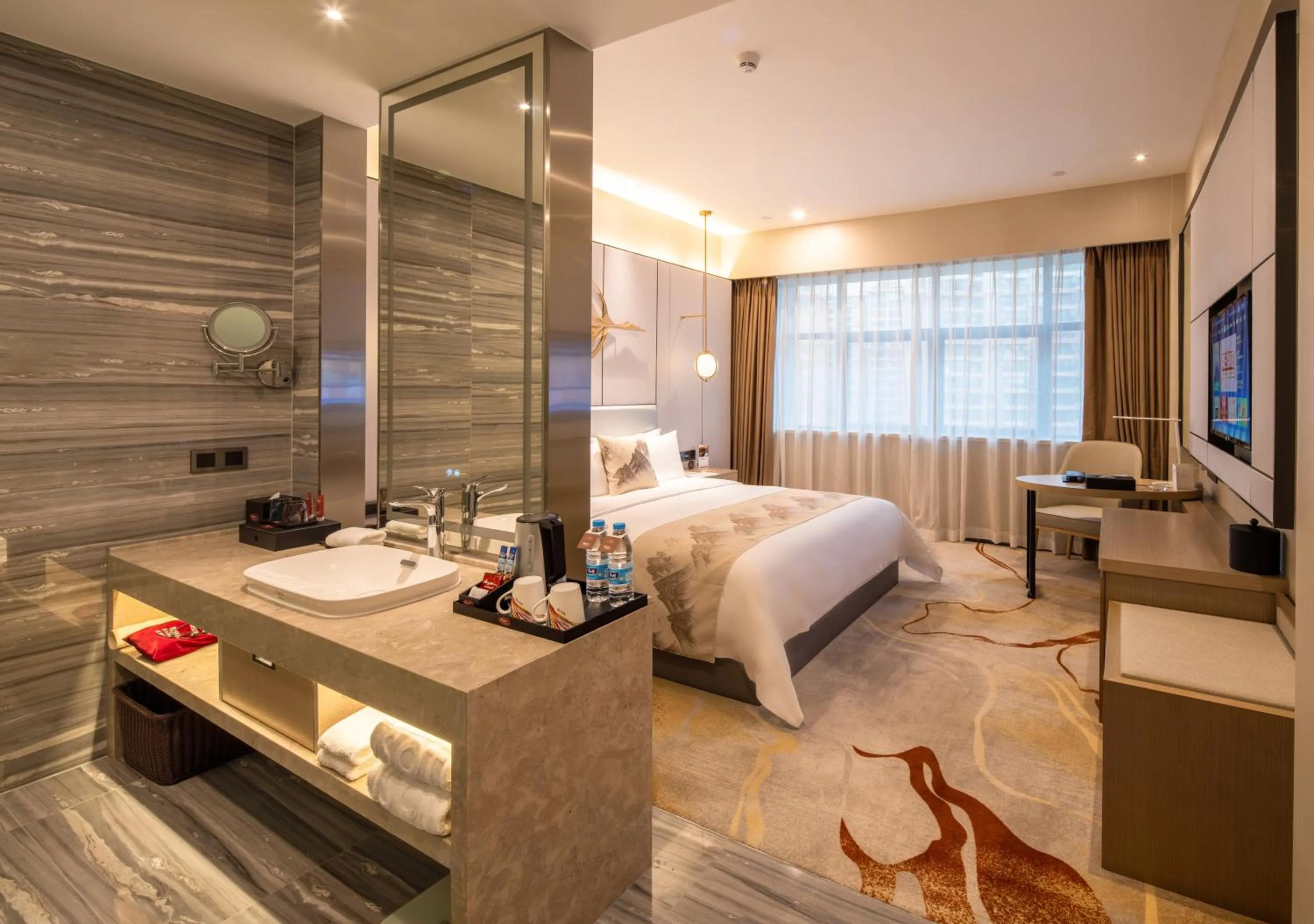 Bed in Qingyuan Argyle Hotel