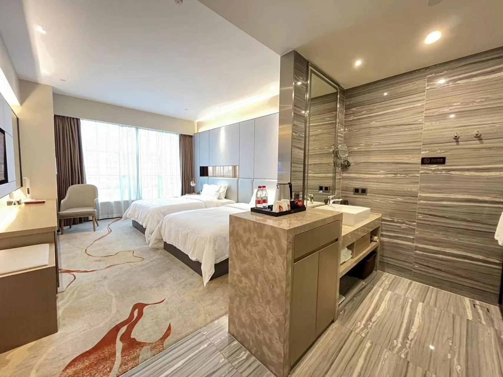 Bed in Qingyuan Argyle Hotel