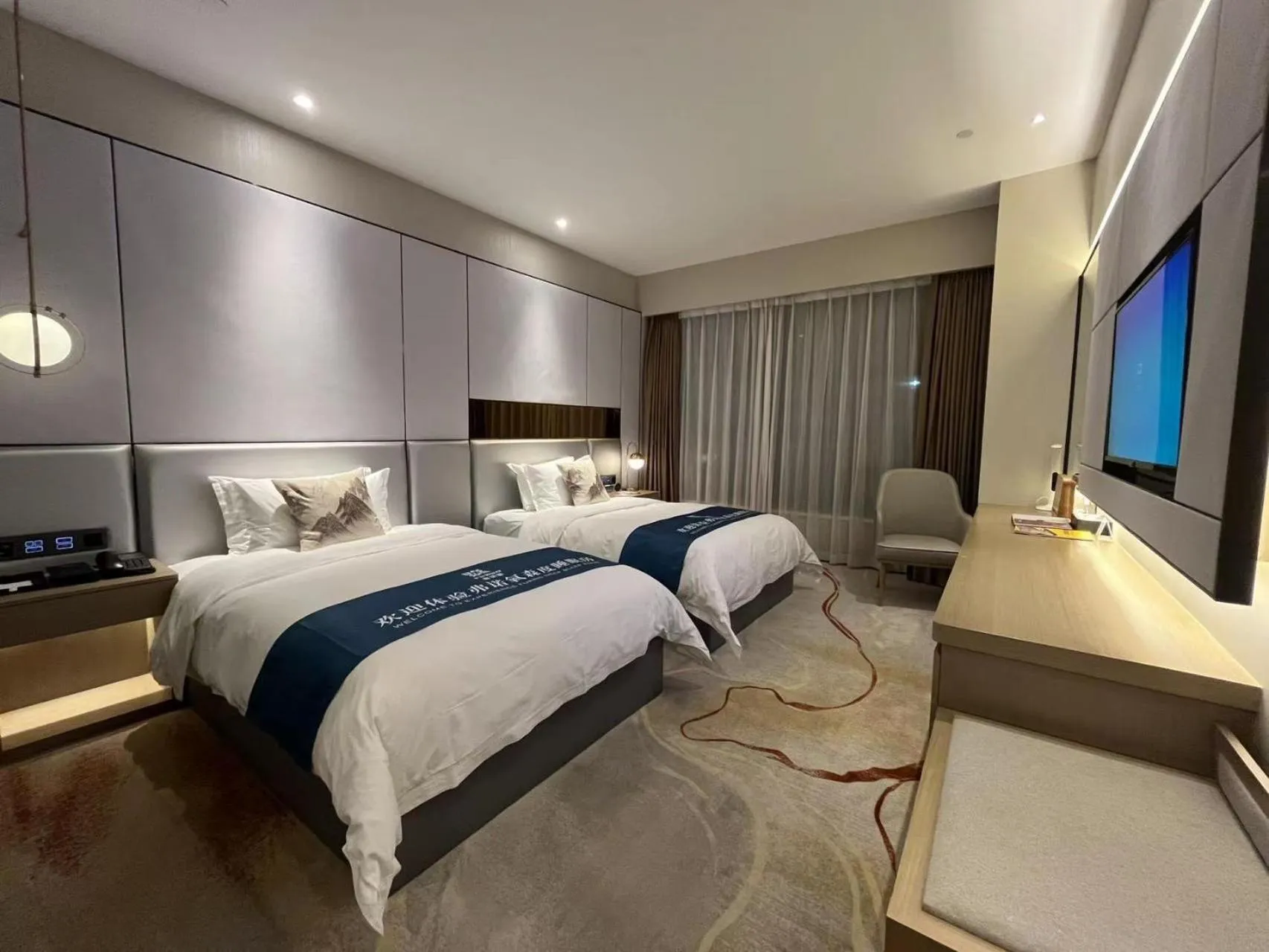 Bed in Qingyuan Argyle Hotel