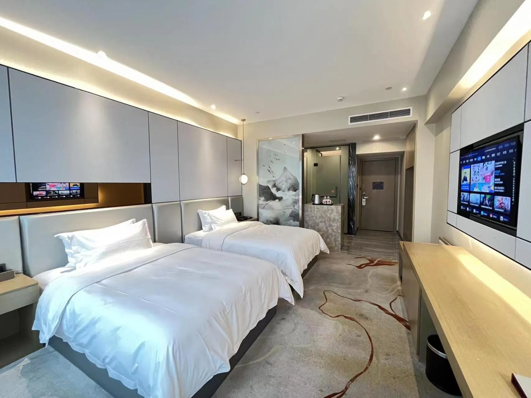 Bed in Qingyuan Argyle Hotel