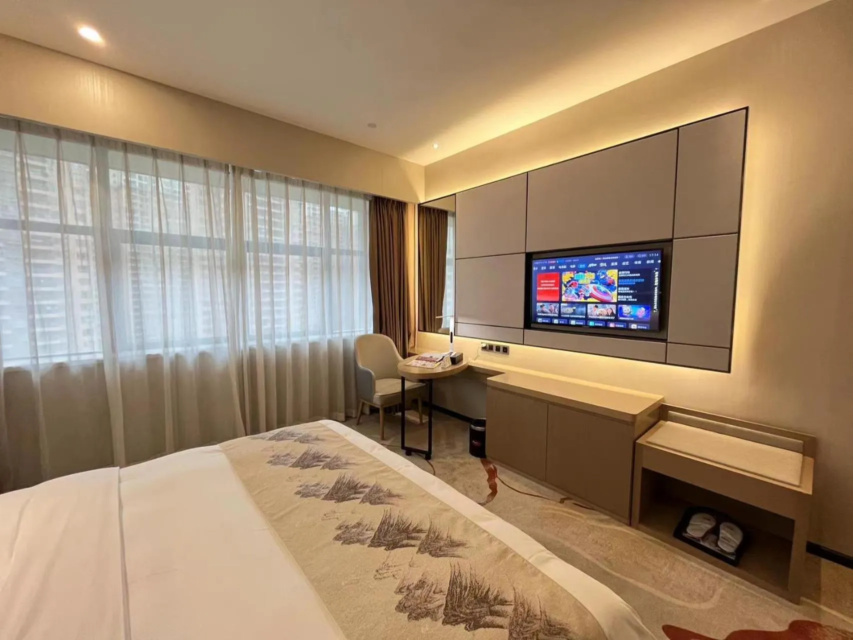 Bed in Qingyuan Argyle Hotel