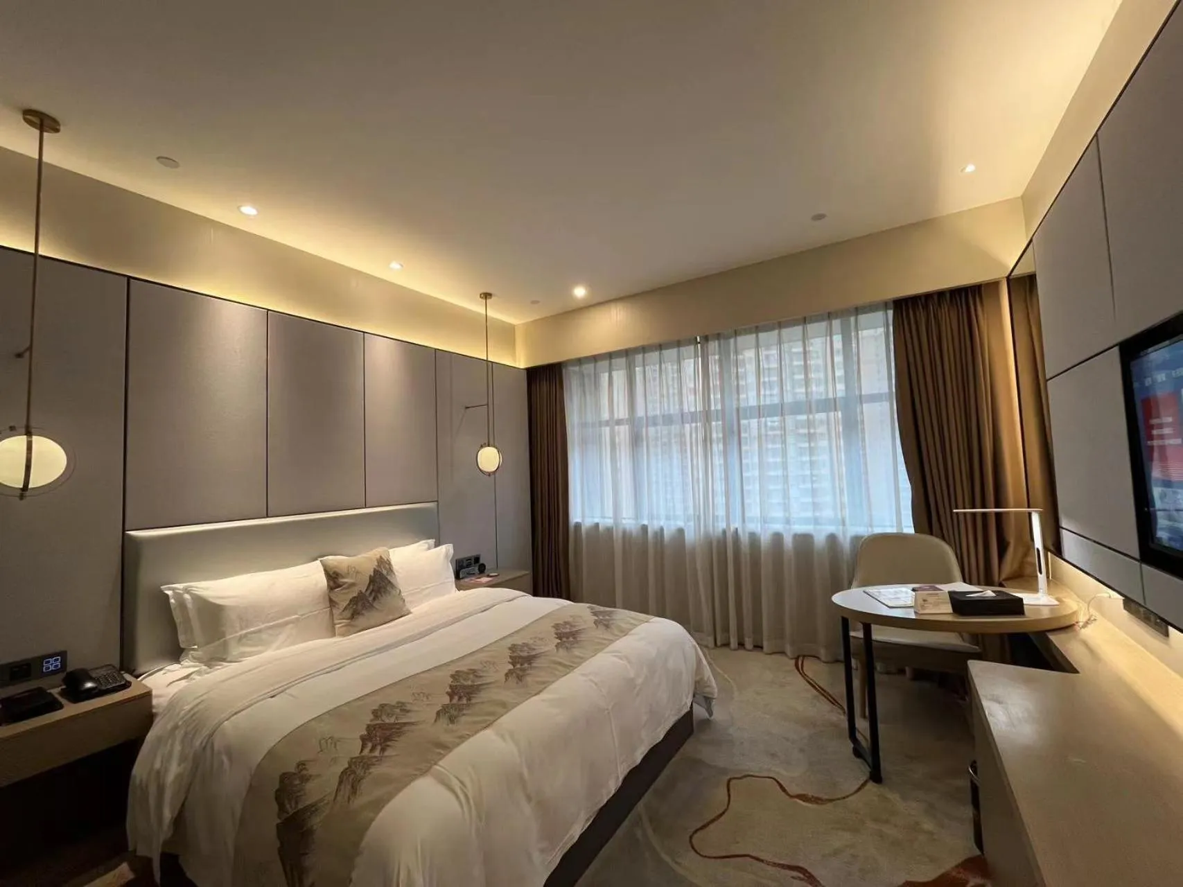 Bed in Qingyuan Argyle Hotel