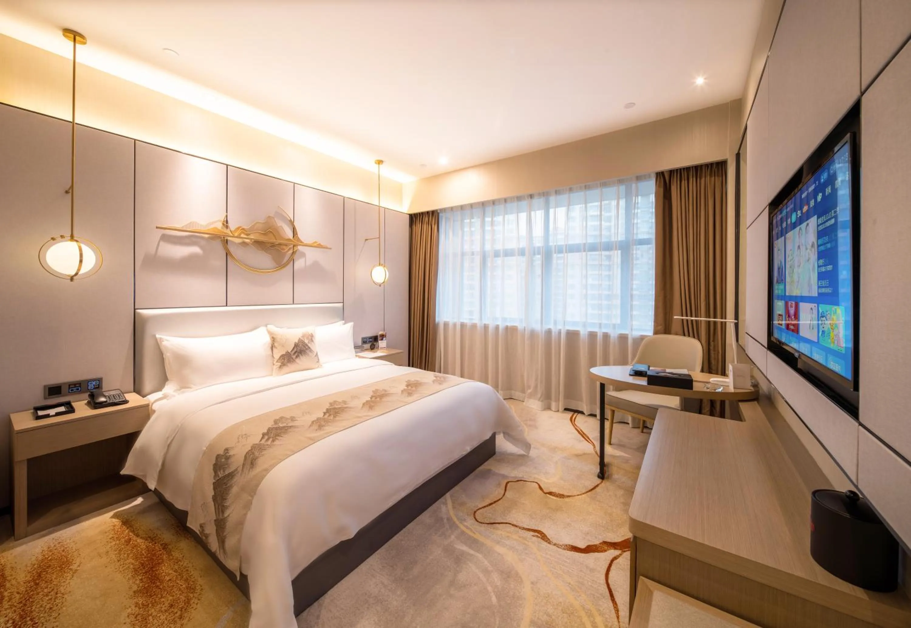 Bed in Qingyuan Argyle Hotel