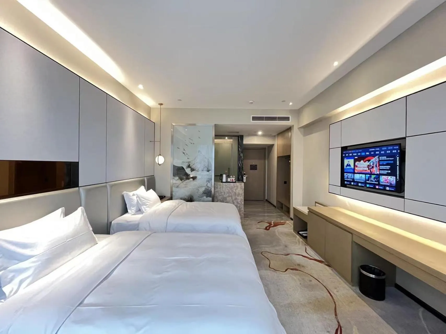 Bed in Qingyuan Argyle Hotel