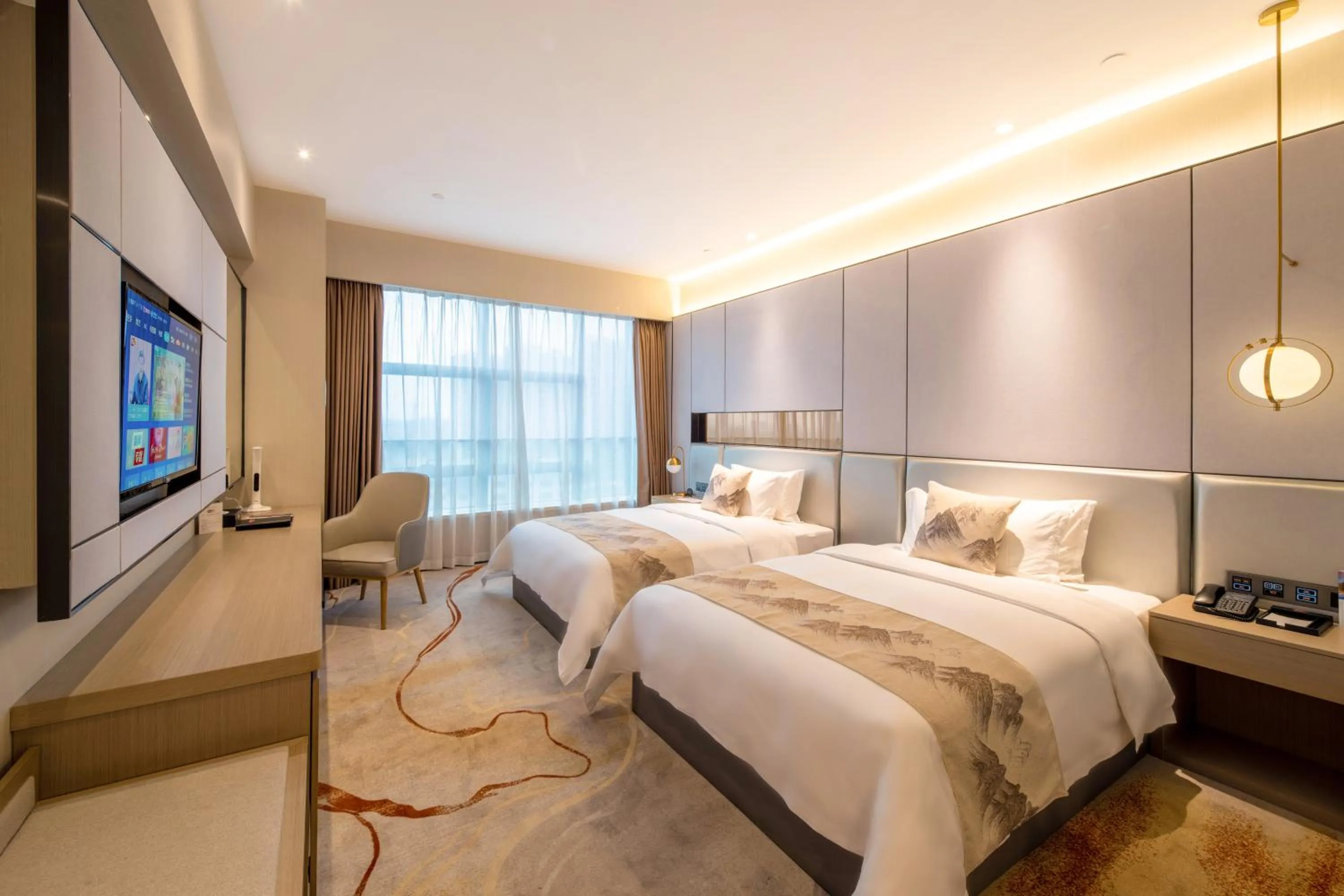 Bed in Qingyuan Argyle Hotel