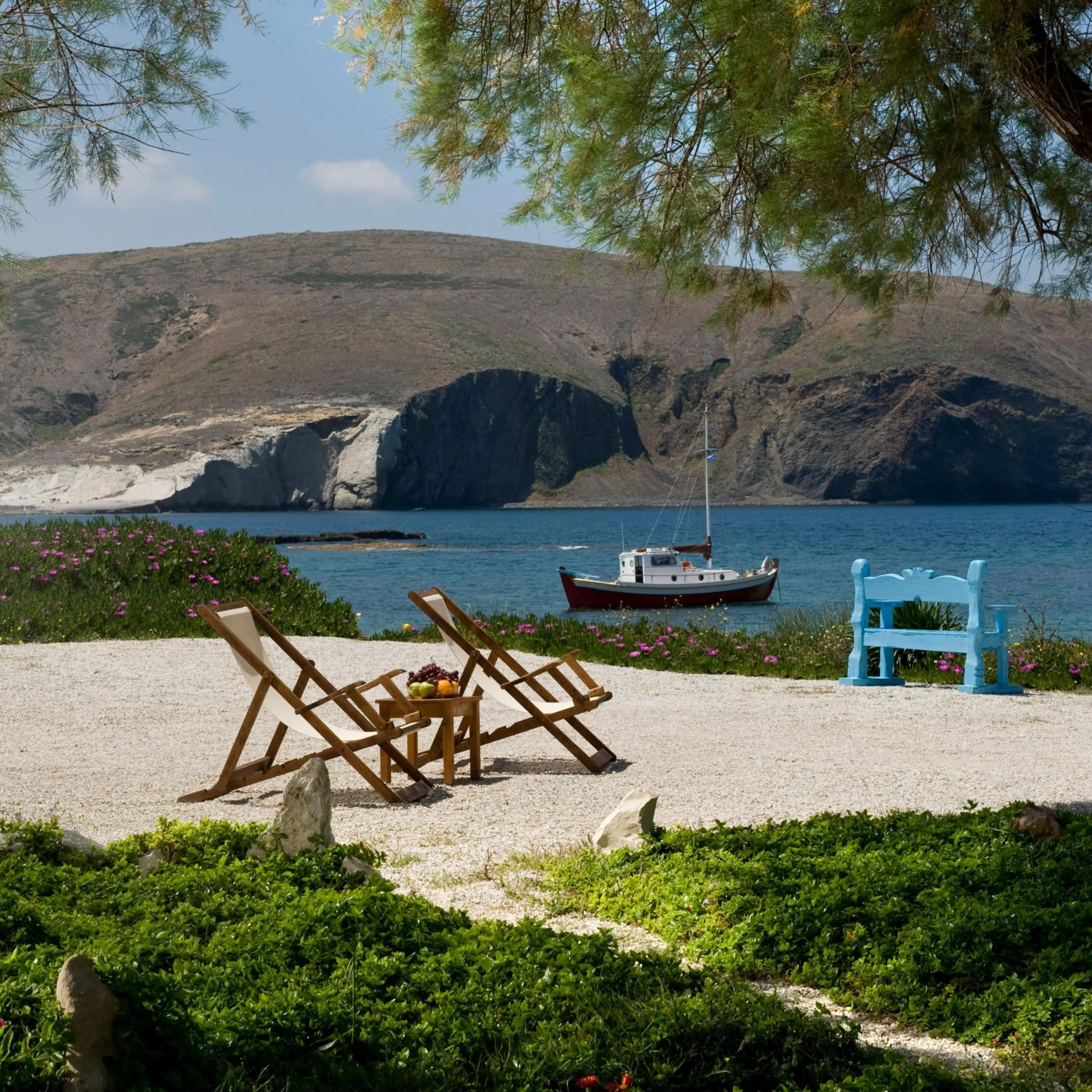 Garden in Nefeli Sunset Studios