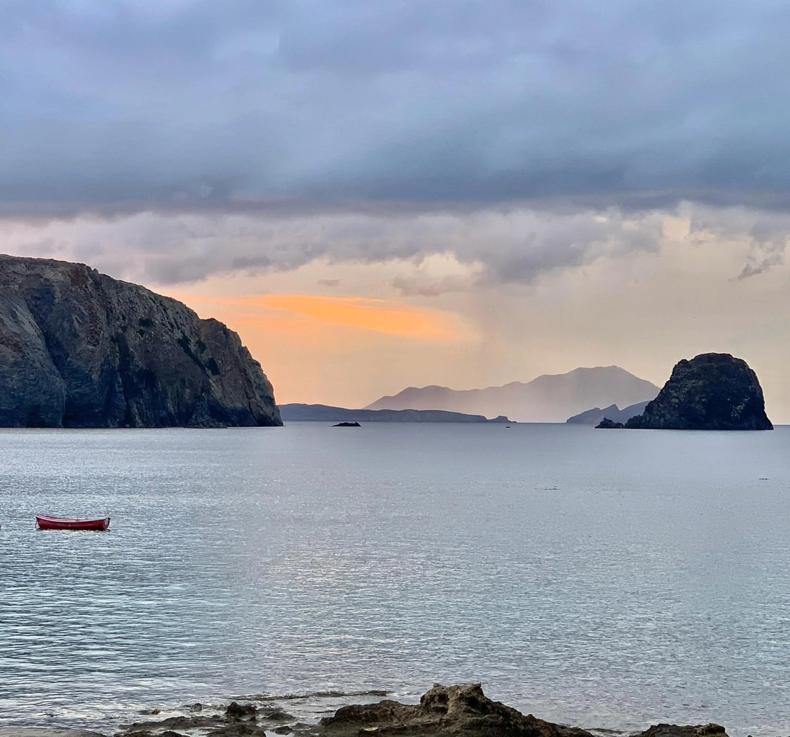 Sea view in Nefeli Sunset Studios