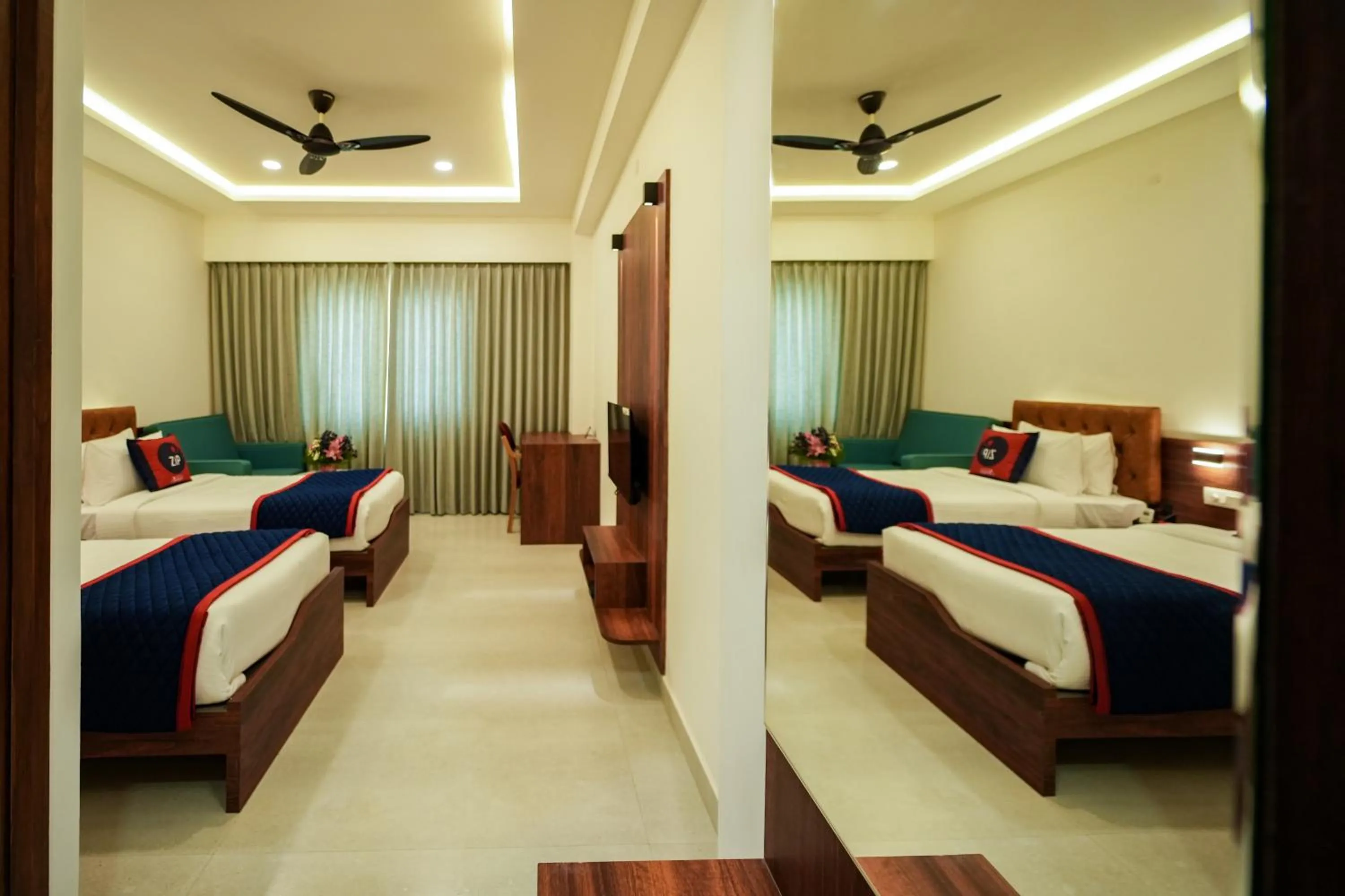 Photo of the whole room, Bed in Zip By Spree Hotels PurpleOrchid Whitefield