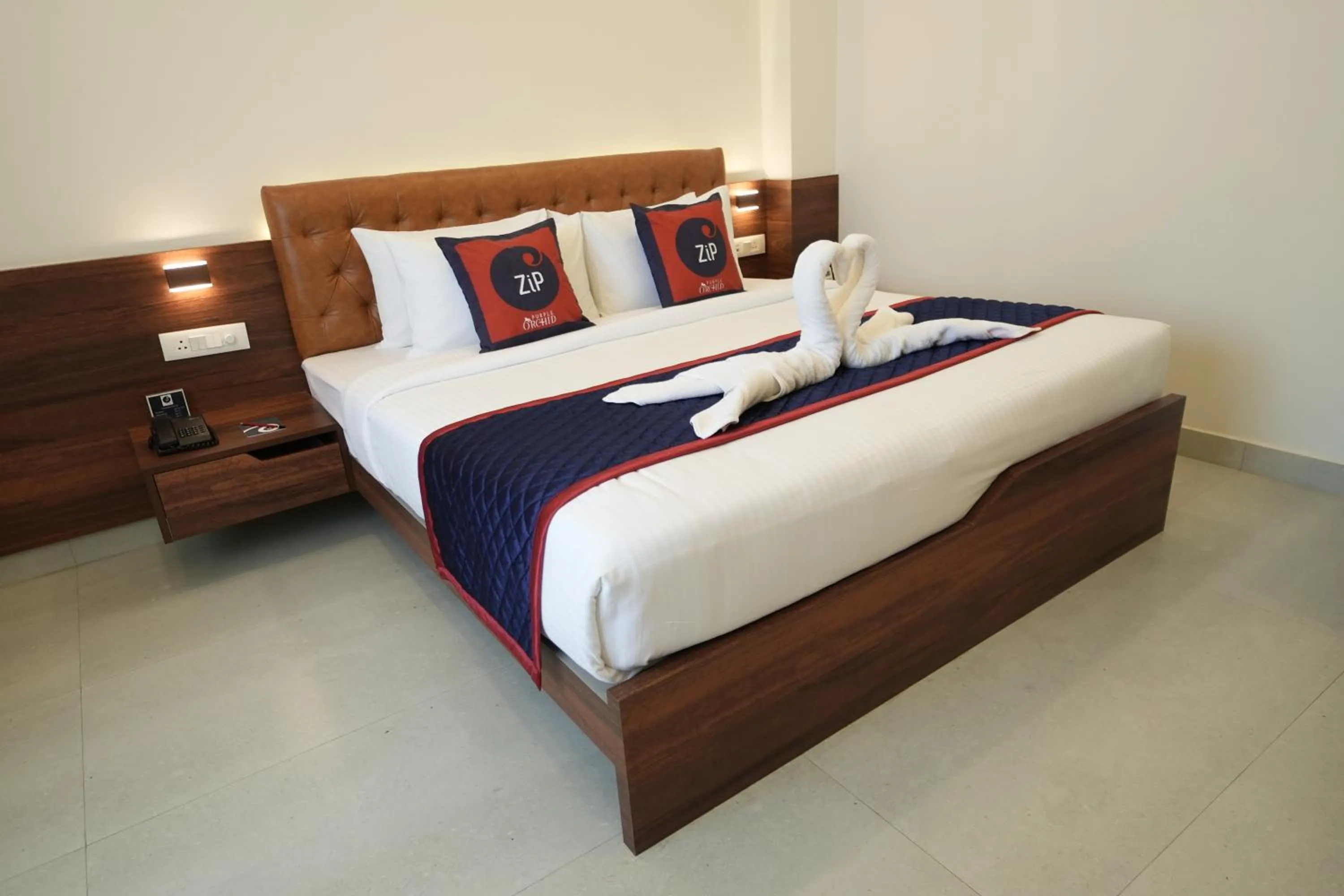 Bedroom, Bed in Zip By Spree Hotels PurpleOrchid Whitefield